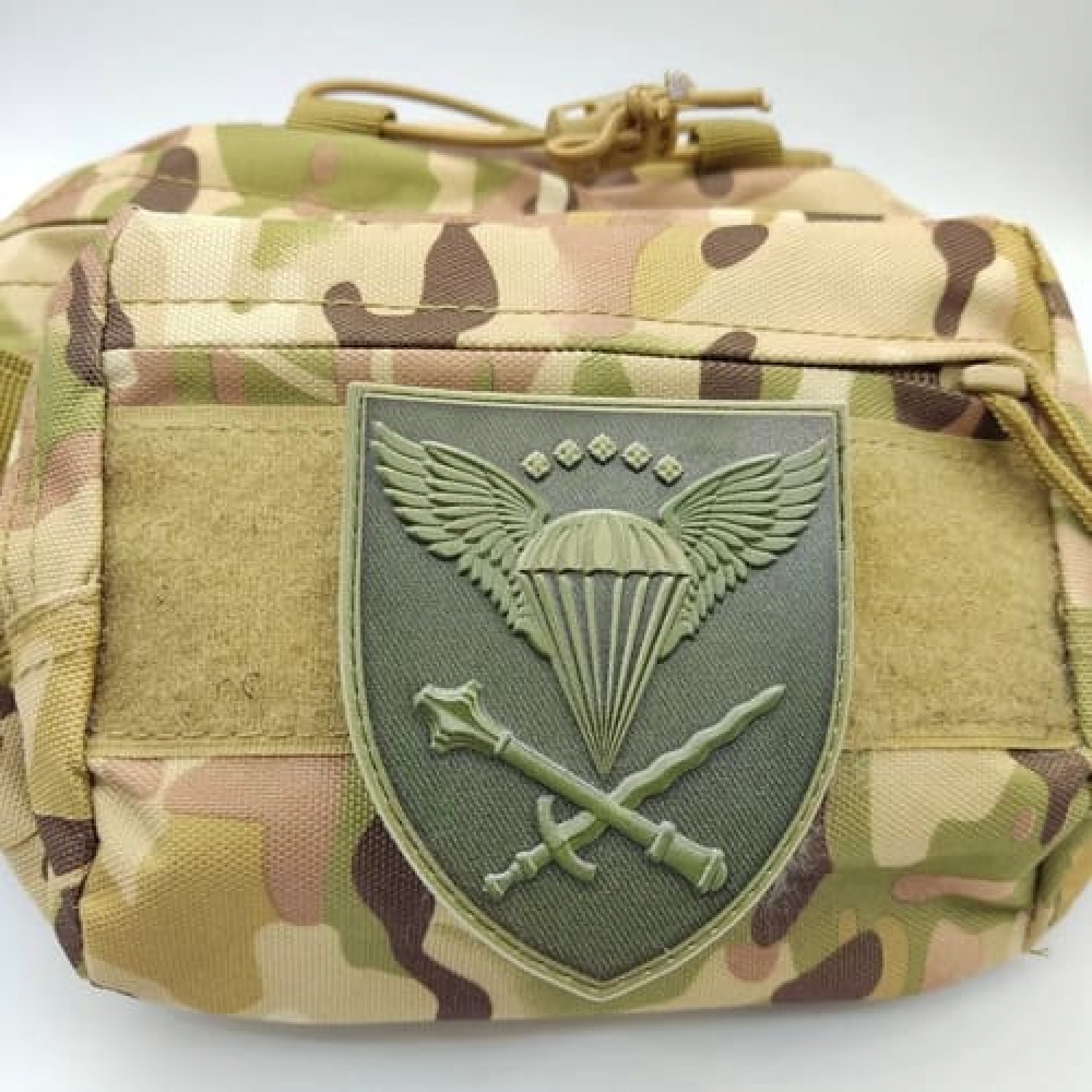 Нашивка ЗСУ Командування десантно-штурмових військ олива
