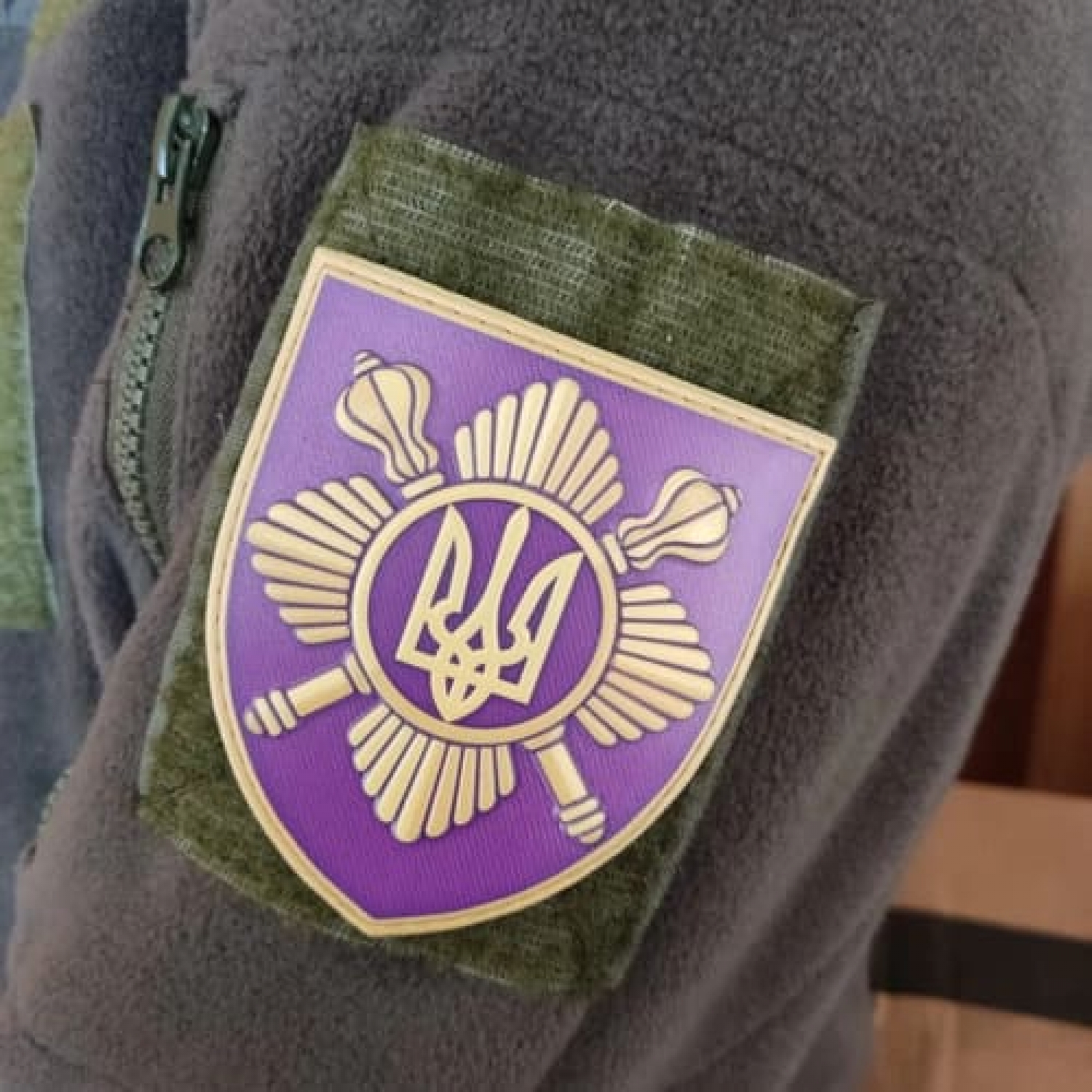 Шеврон ЗСУ Окрема президентська бригада імені гетьмана Богдана Хмельницького