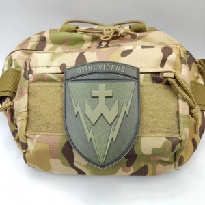 Нашивка ЗСУ 14 радіотехнічна бригада Omni Videns польовий