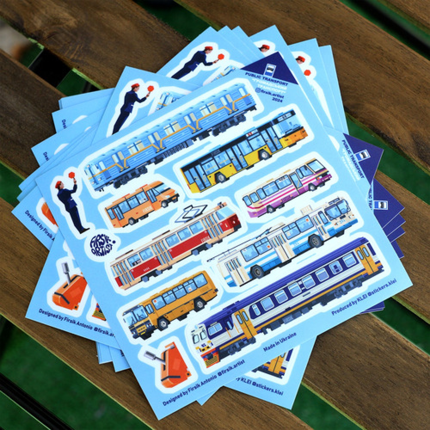 Стікерпак "Громадський транспорт"