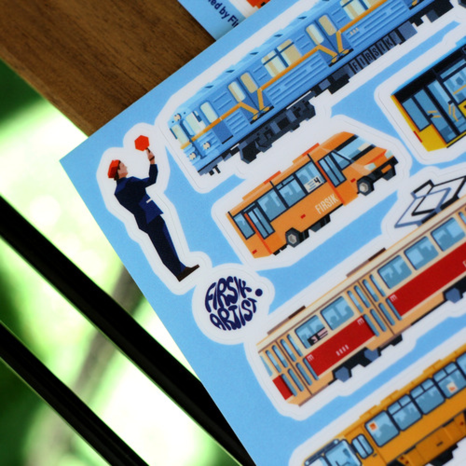 Стікерпак "Громадський транспорт"