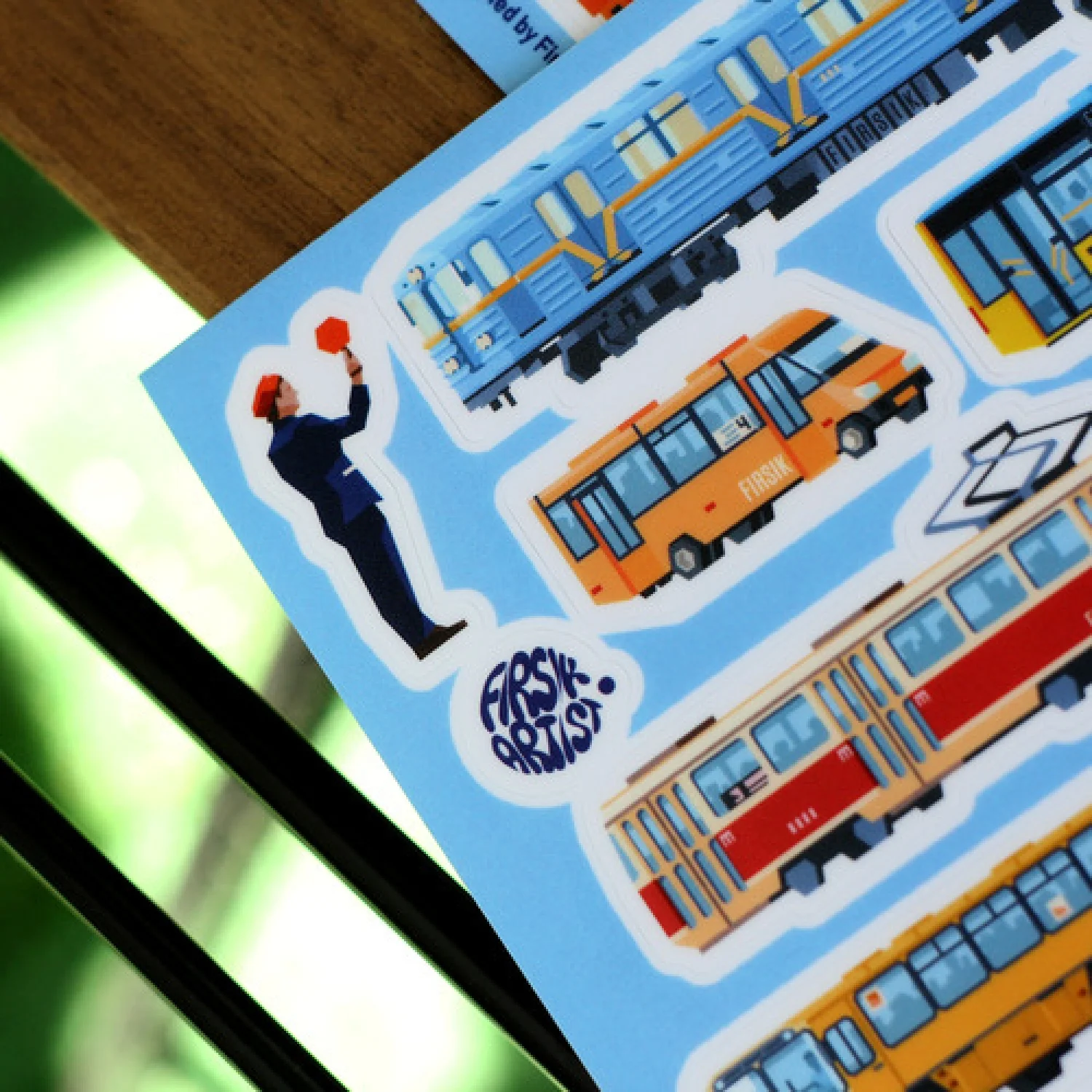 Стікерпак "Громадський транспорт"