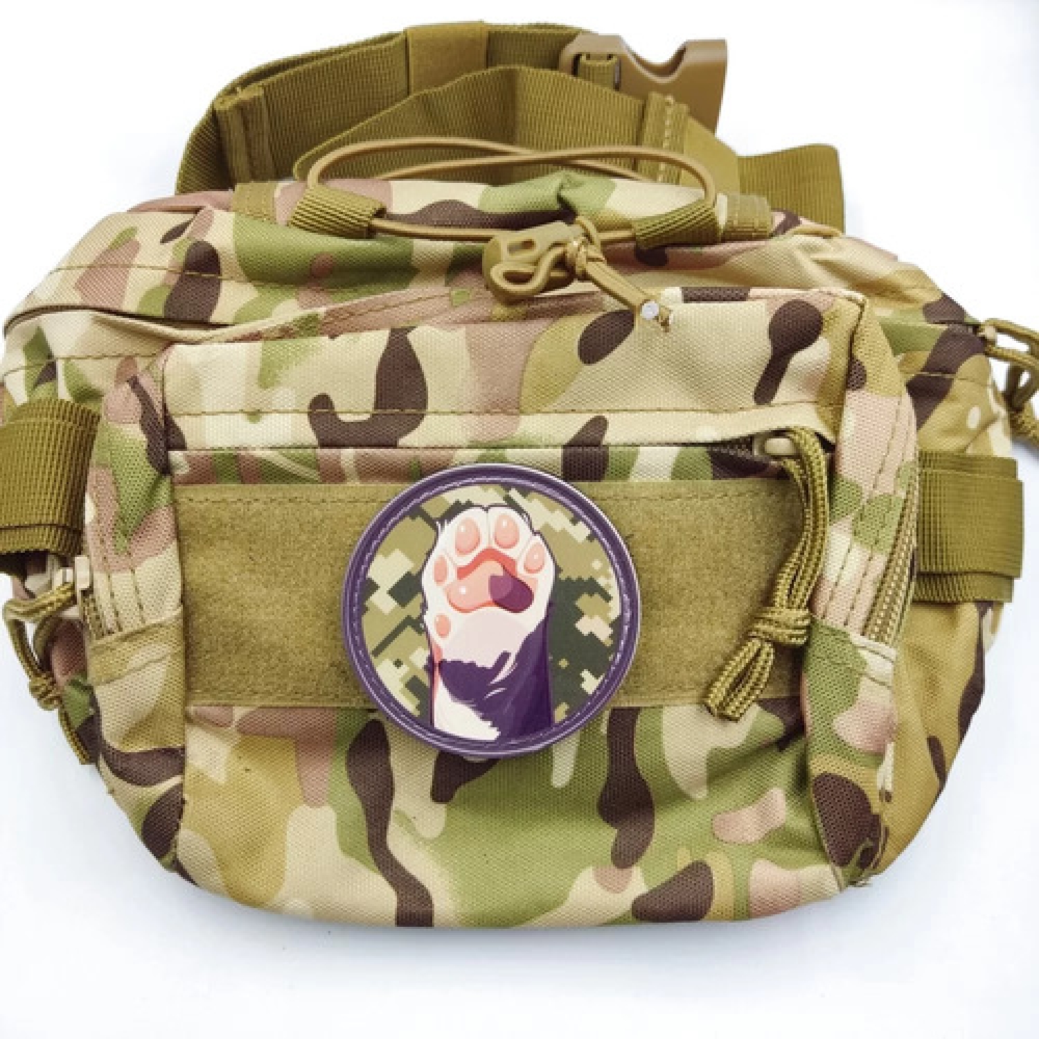 Нашивка Котяча лапа піксель