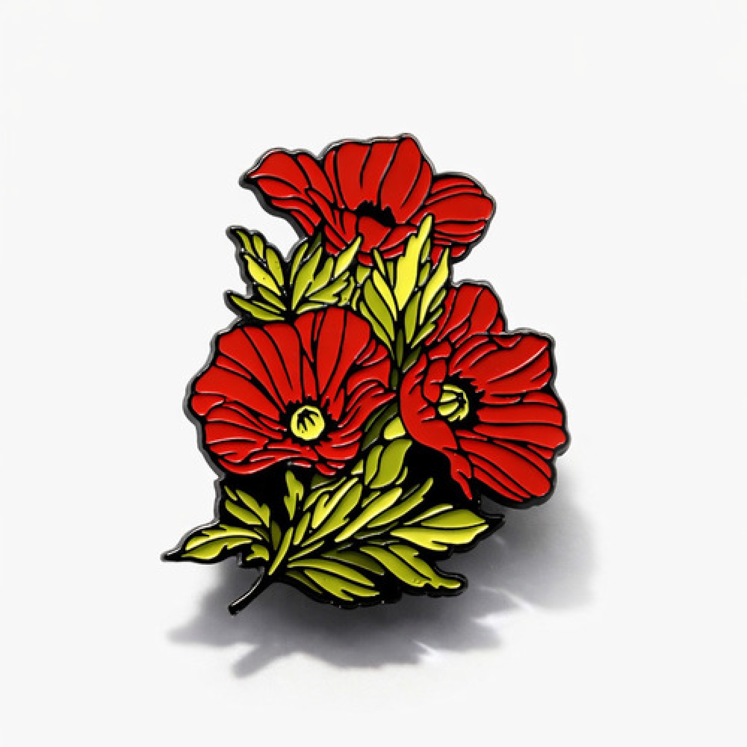 Значок Гілка маків