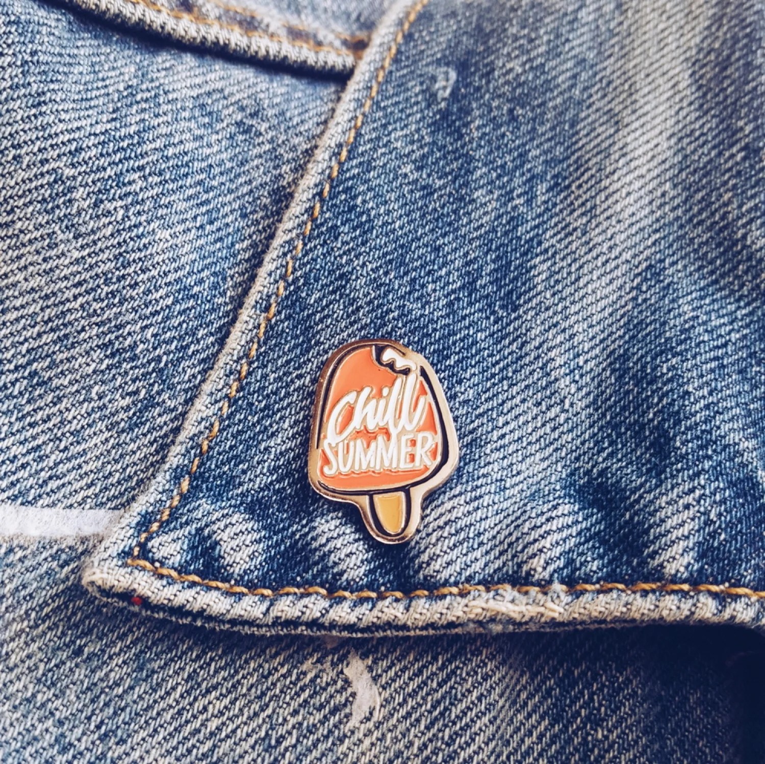 Значок Морозиво CHILL SUMMER