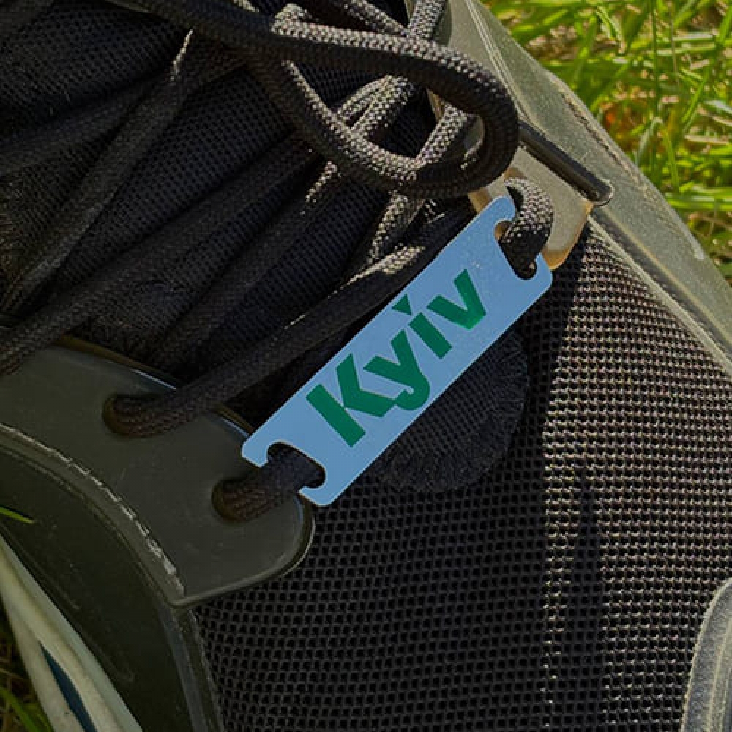 Значок для обуви vShnurok Kyiv green