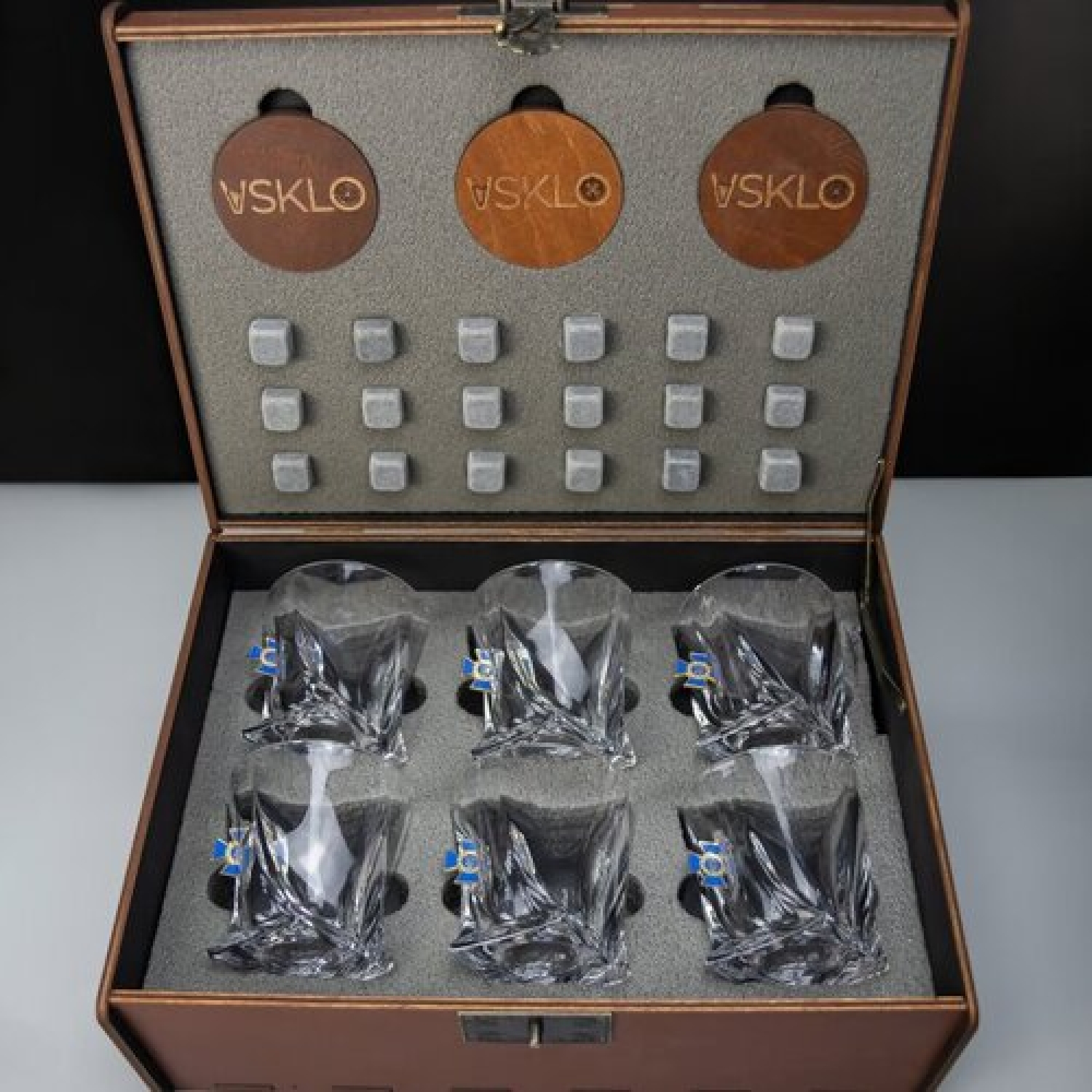 Набор LEO 6 - хрустальные стаканы (СБУ)