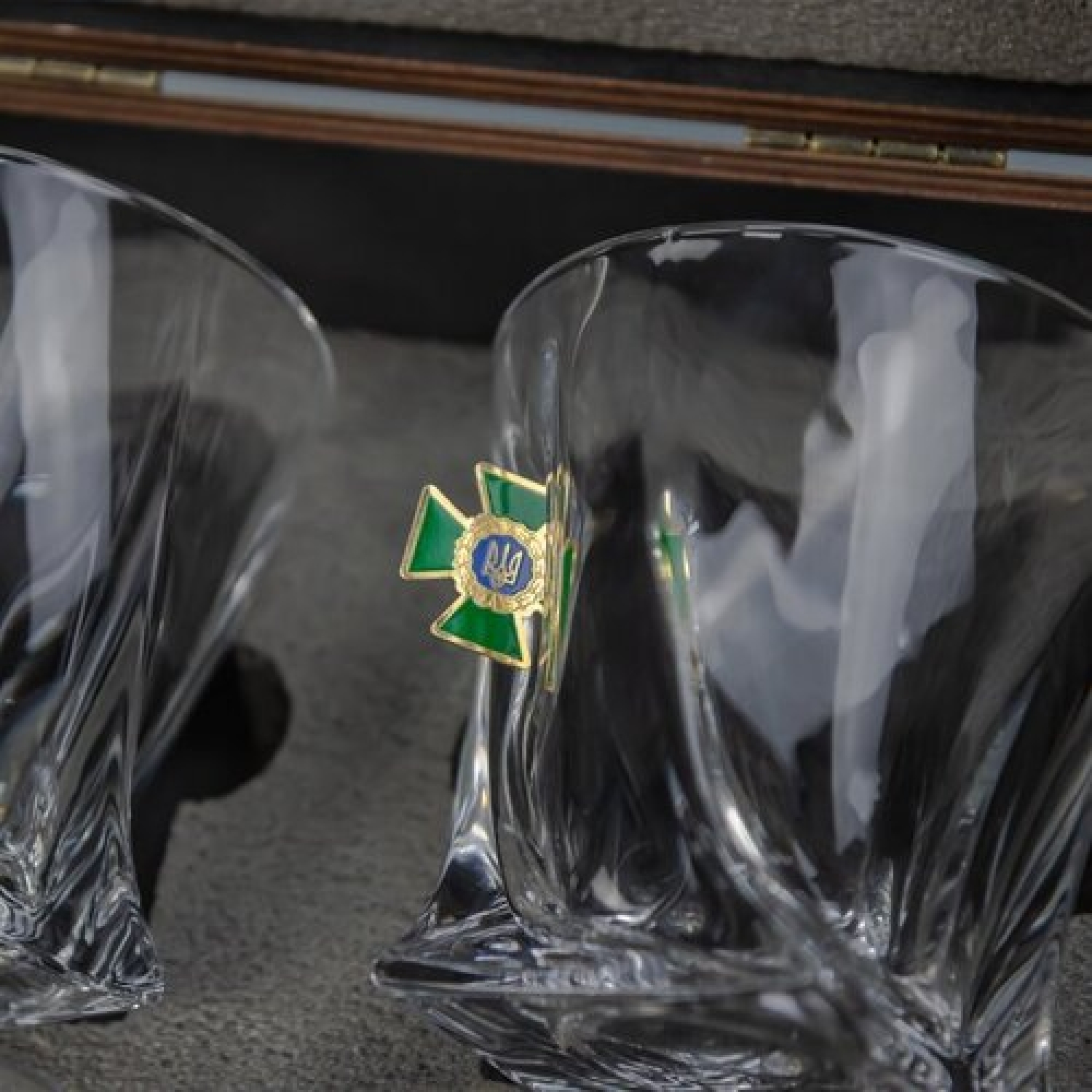 Набір LEO 6 - кришталеві склянки (ДПСУ)