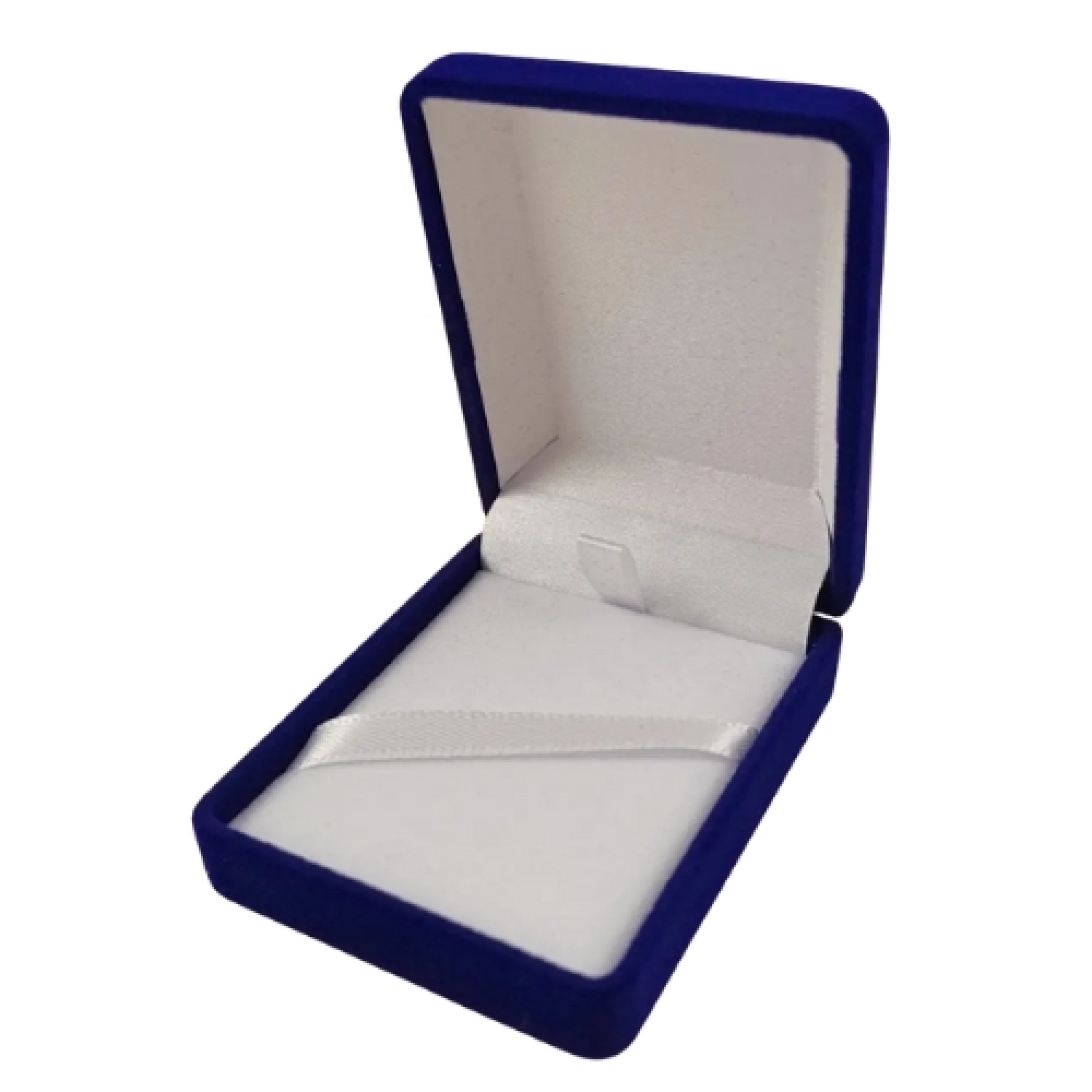 Футляр классический для наград, медалей, орденов, монет, иконок синий бархатный