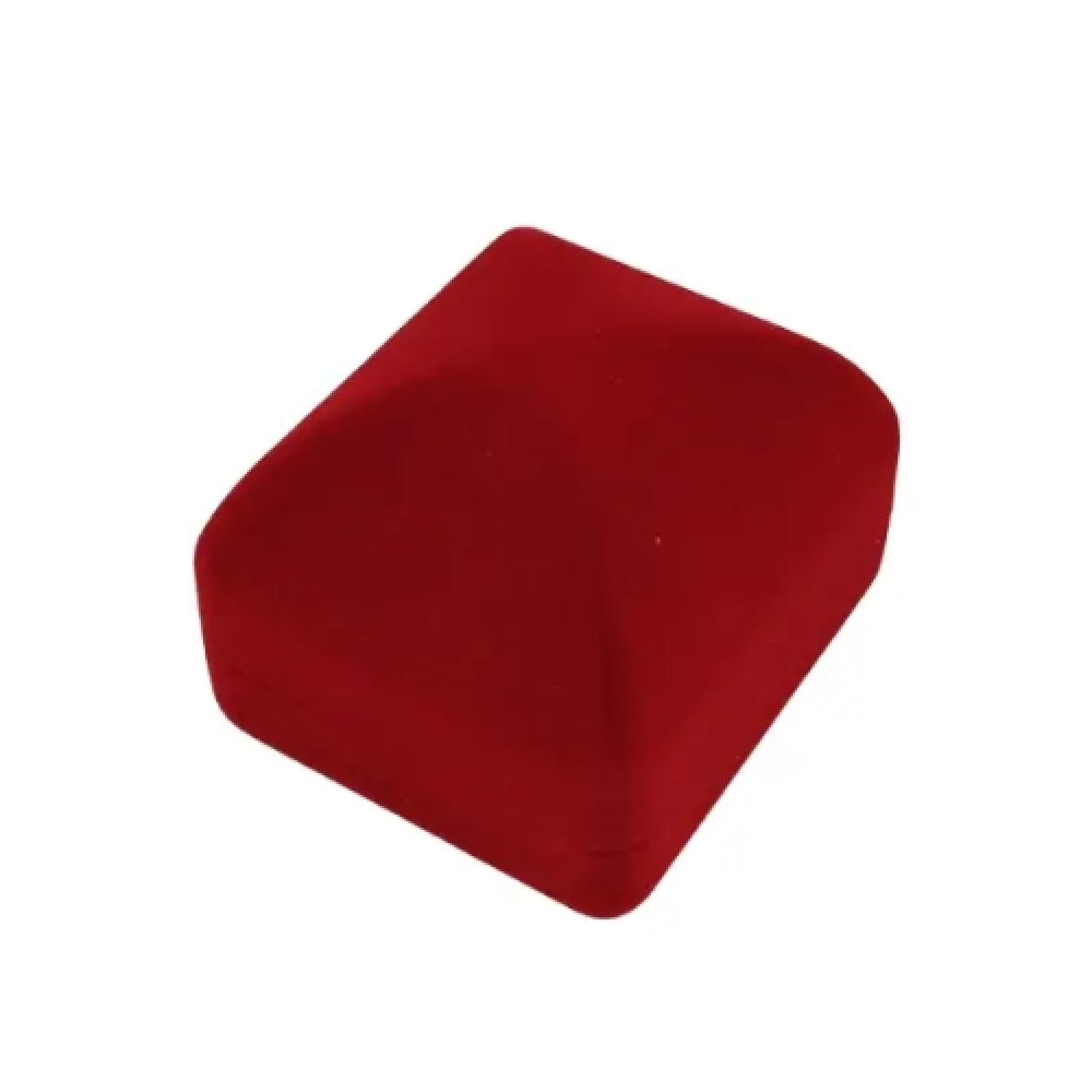 Футляр квадратный для наград, медалей, орденов, монет, значков красный бархатный