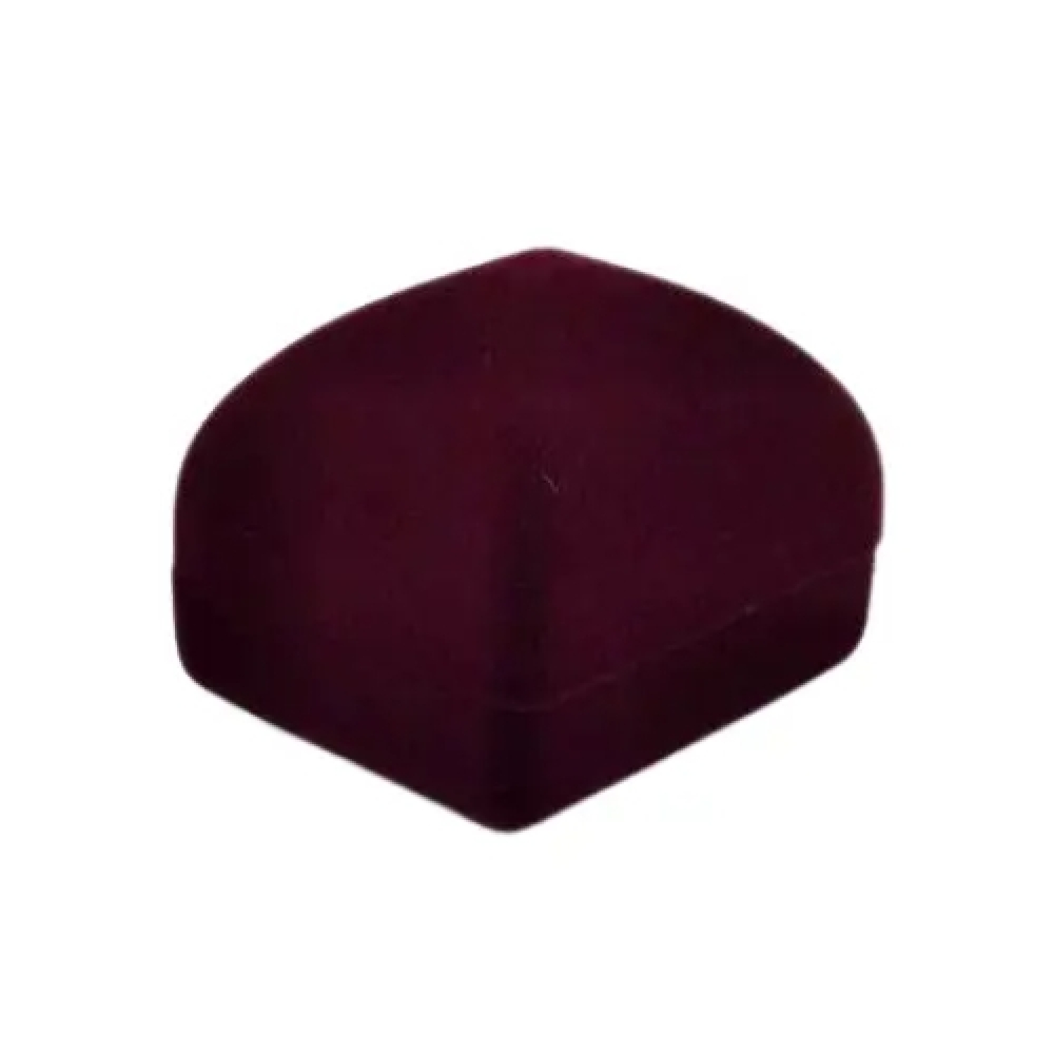 Футляр квадратный для наград, медалей, орденов, монет, значков бордовый бархатный