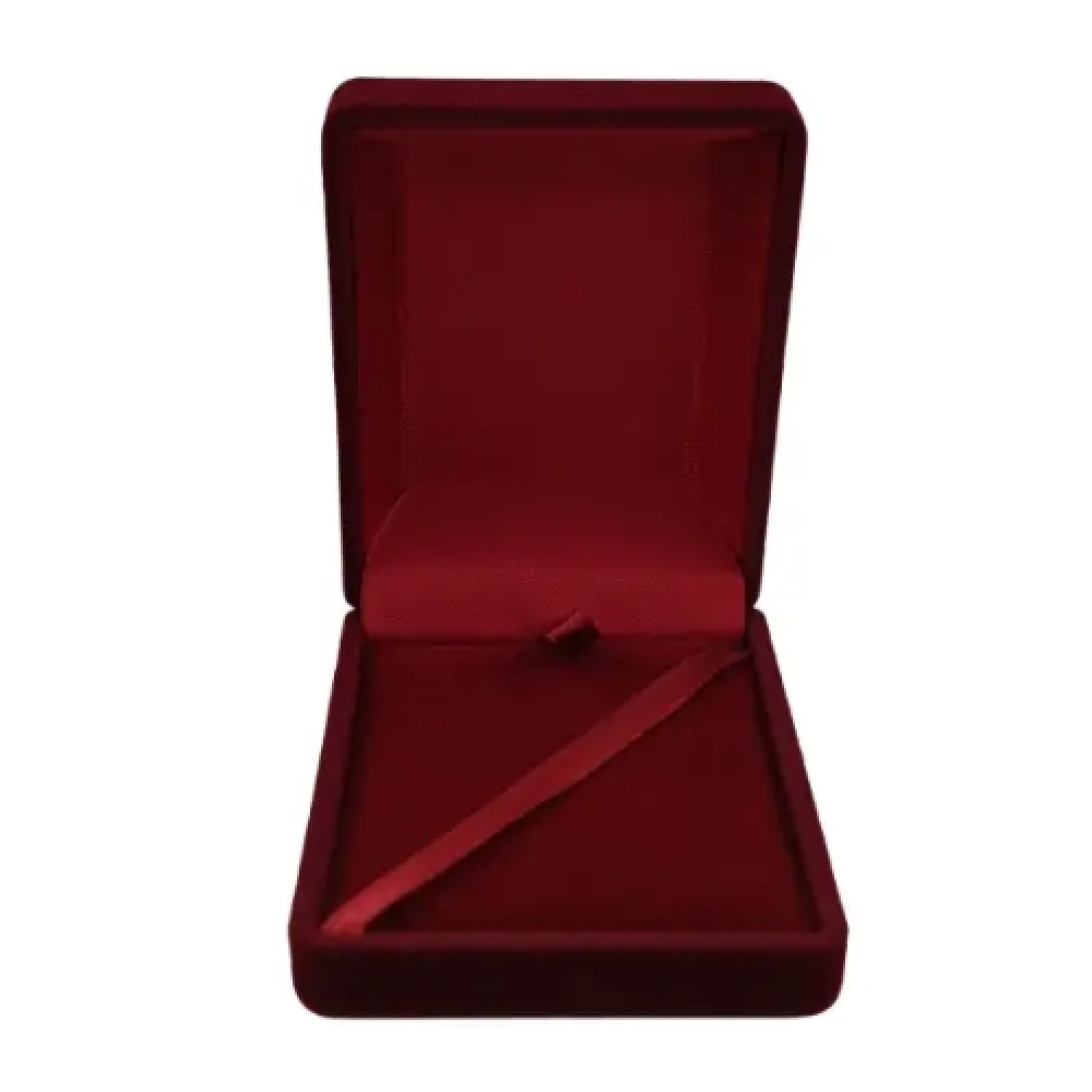 Футляр классический для наград, медалей, орденов, монет, иконок бордовый бархатный ML-15