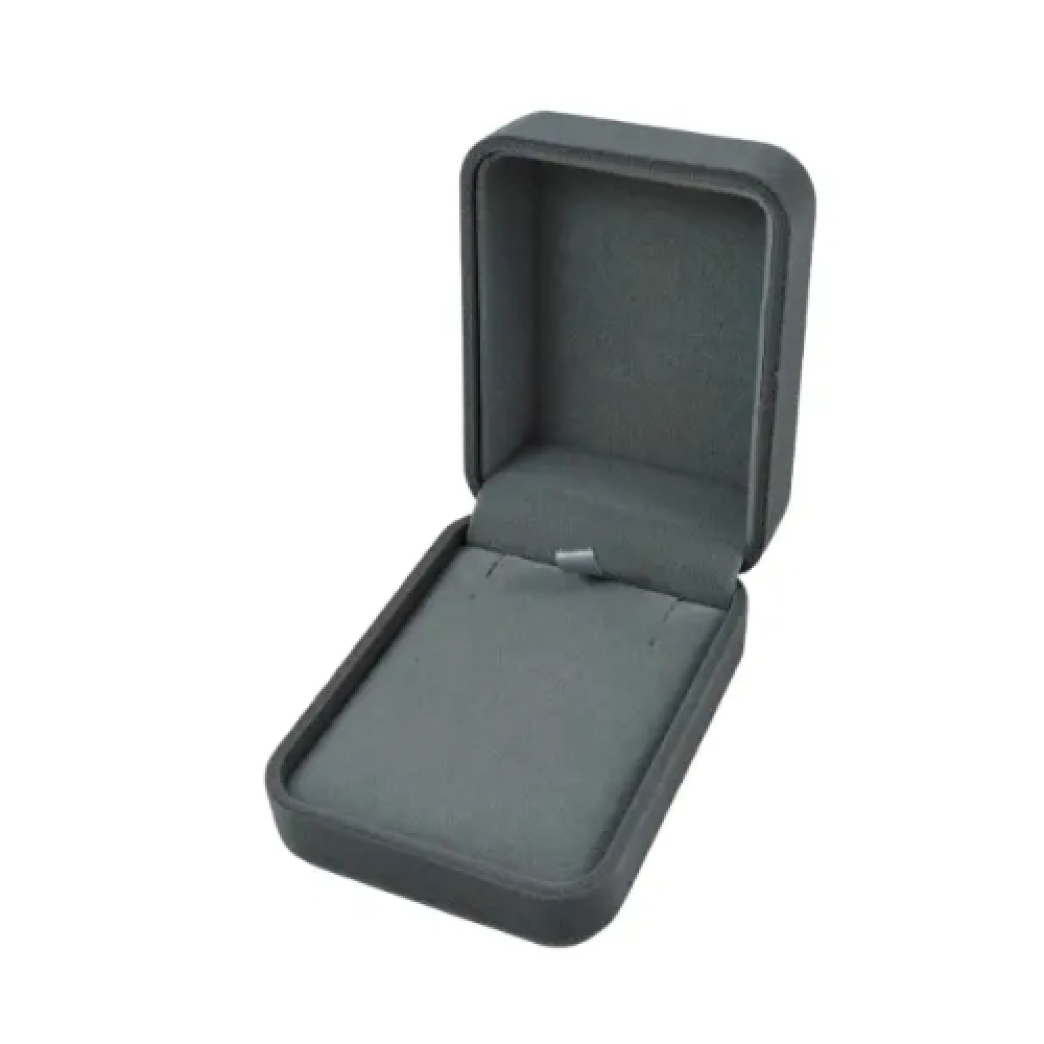 Футляр классический для наград медалей монет иконок серый бархатный