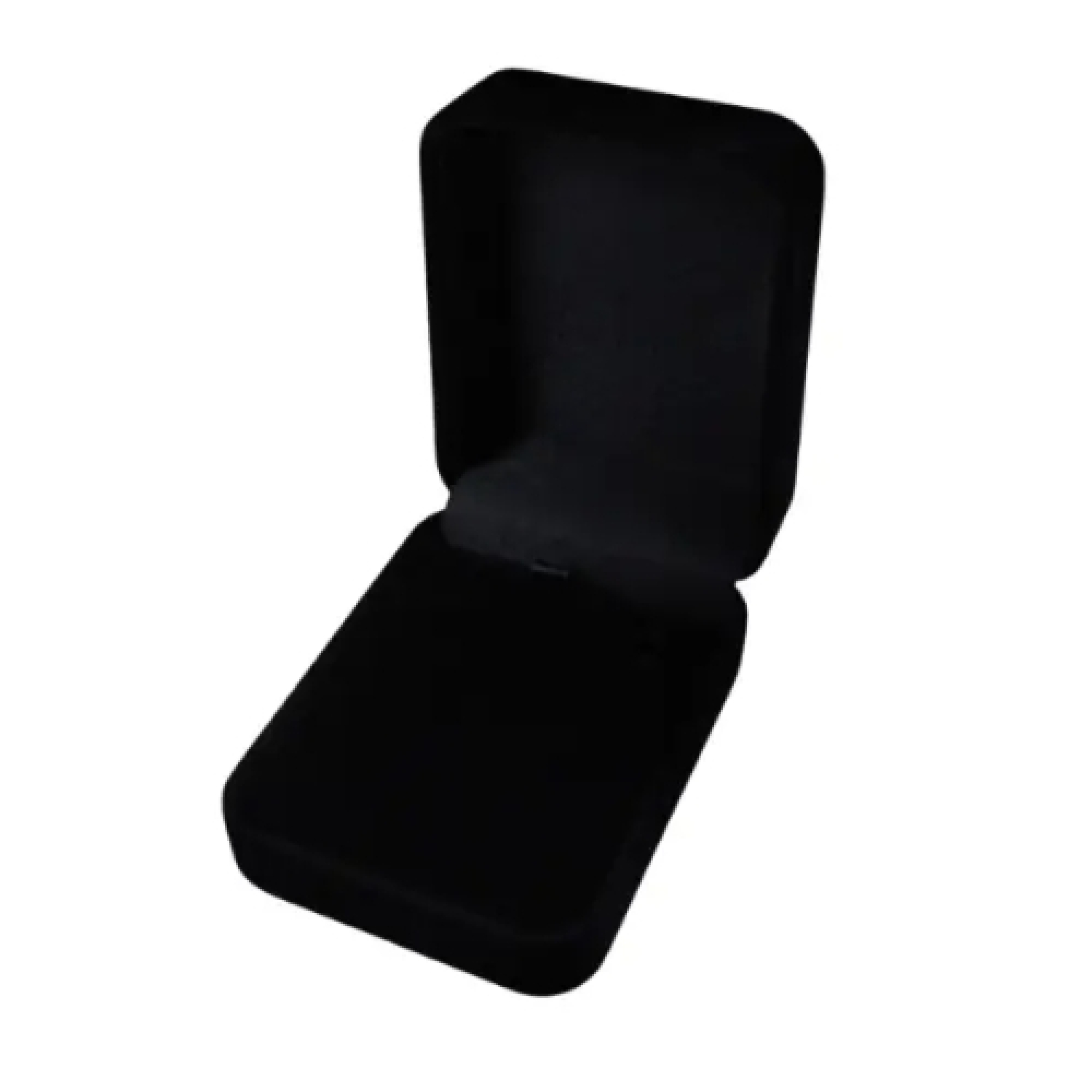 Футляр классический для наград медалей монет иконок черный бархатный