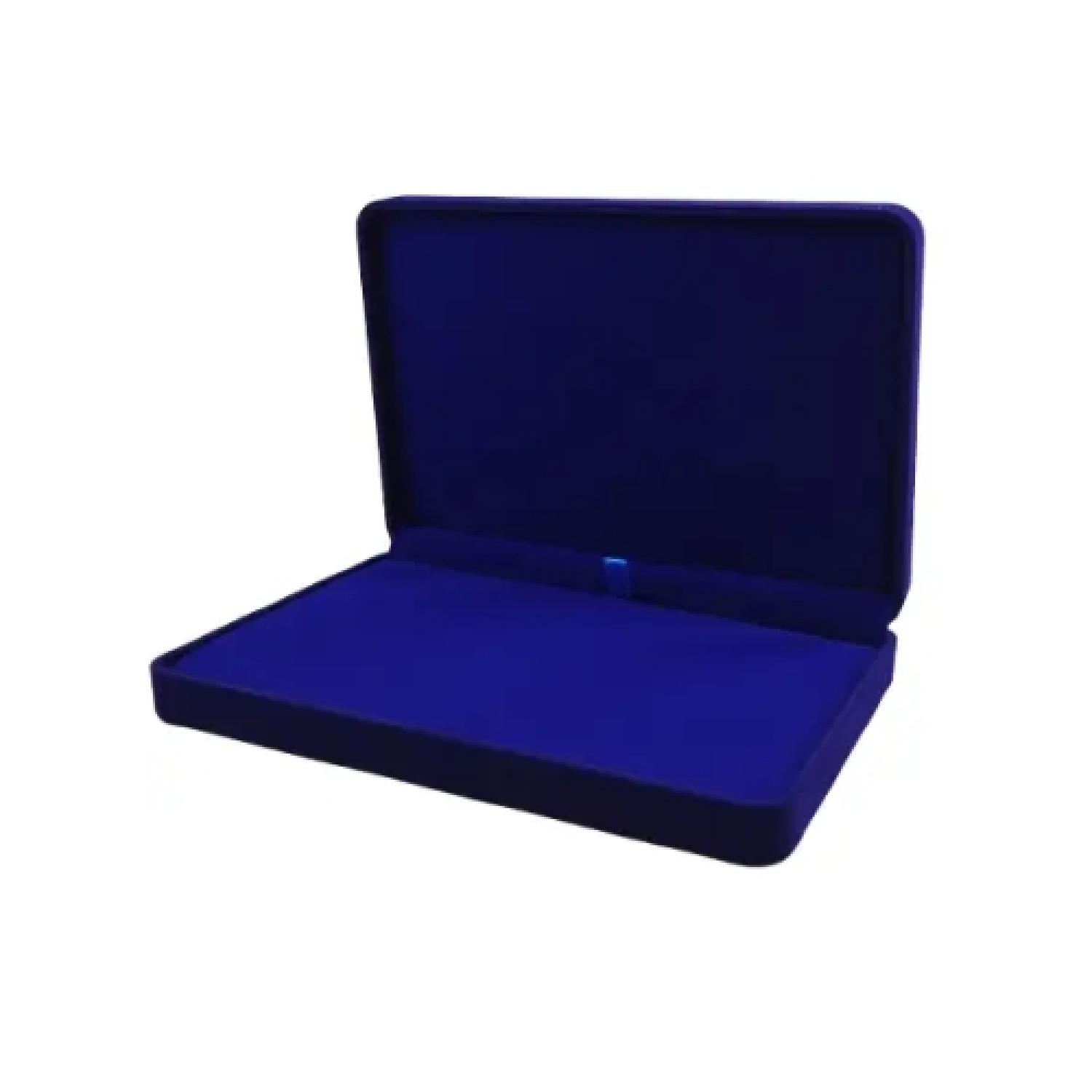 Большой классический футляр для наград, медалей, монет, орденов значков синий бархатный 0629