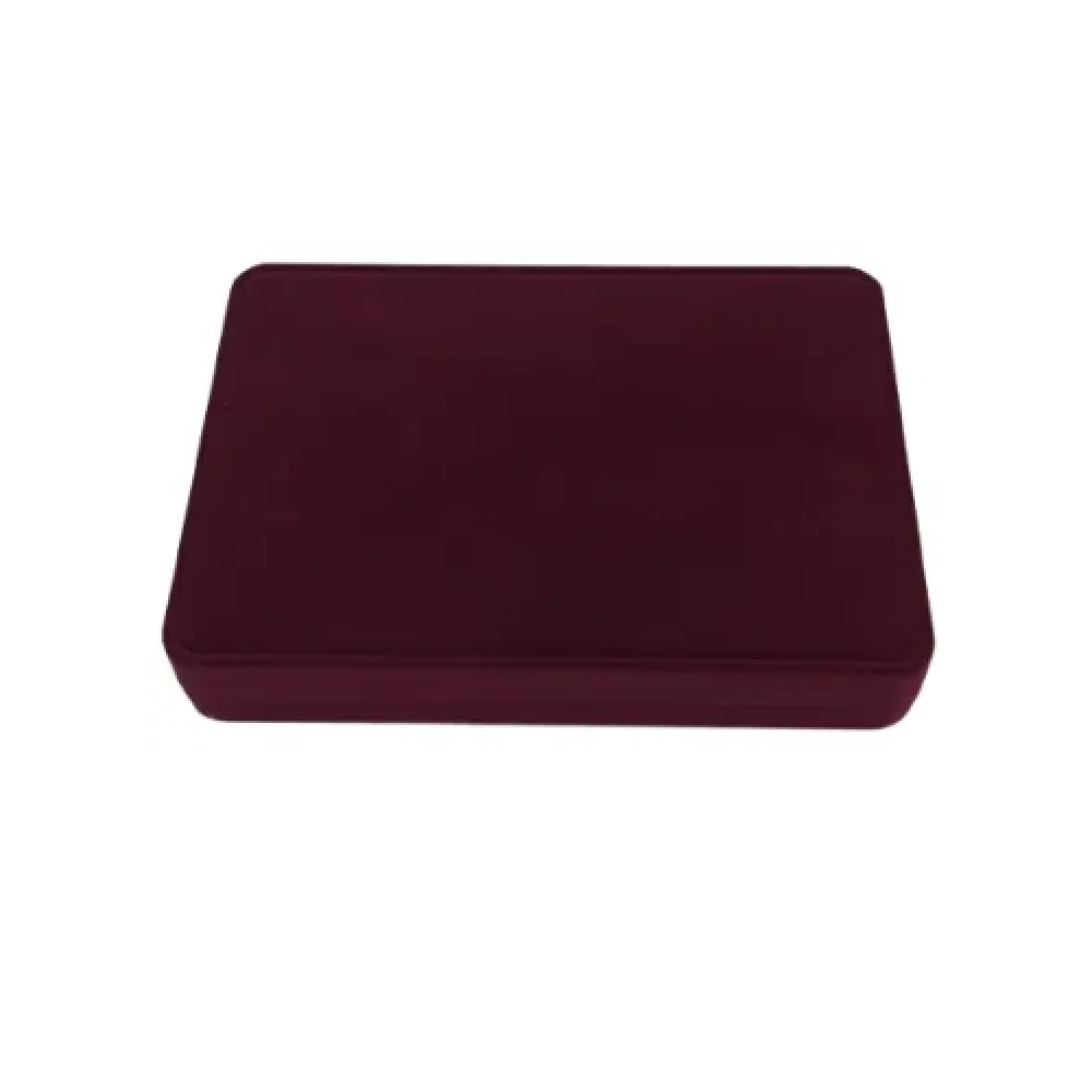 Большой классический футляр для наград, медалей, монет, орденов значков бордовый бархатный 0629