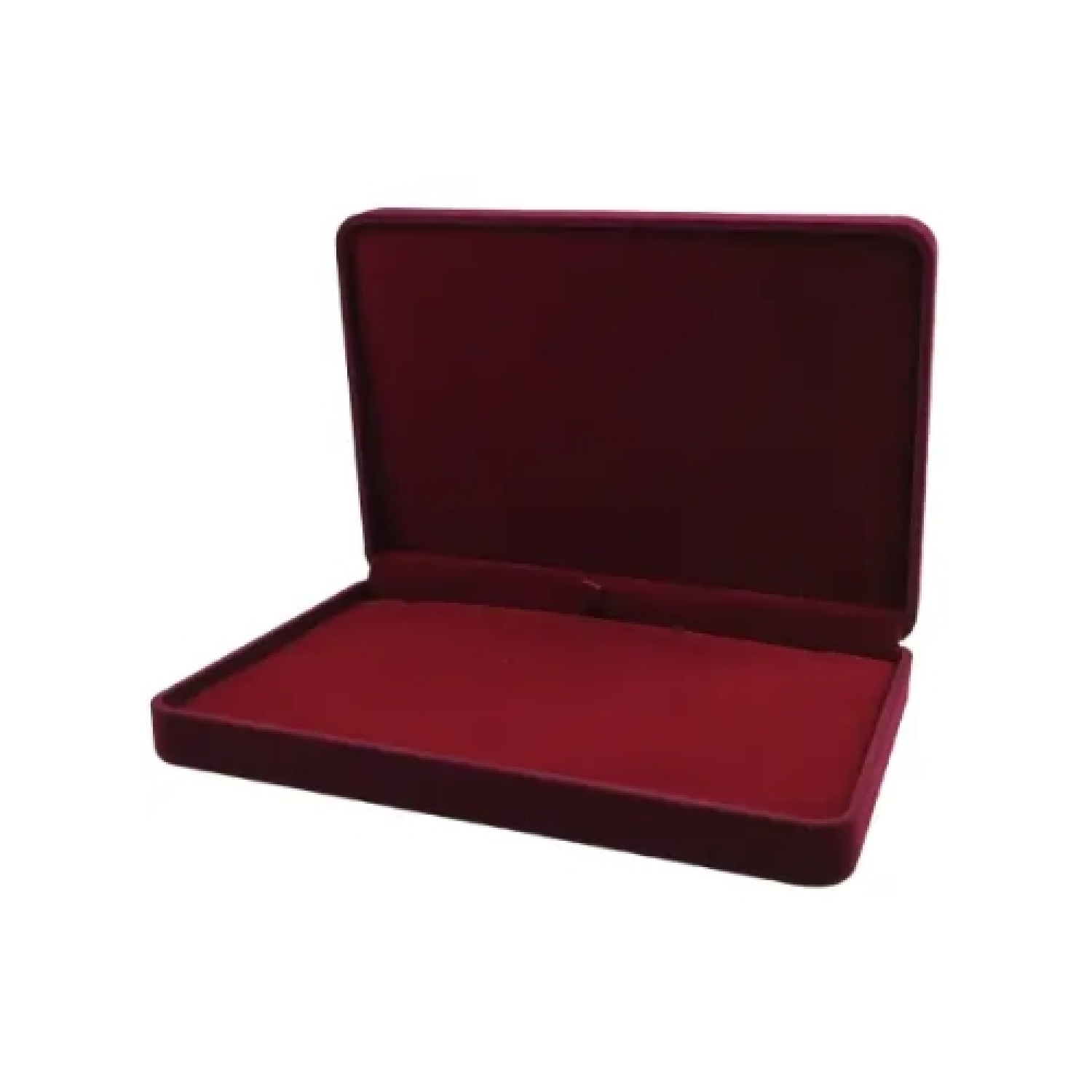 Большой классический футляр для наград, медалей, монет, орденов значков бордовый бархатный 0629