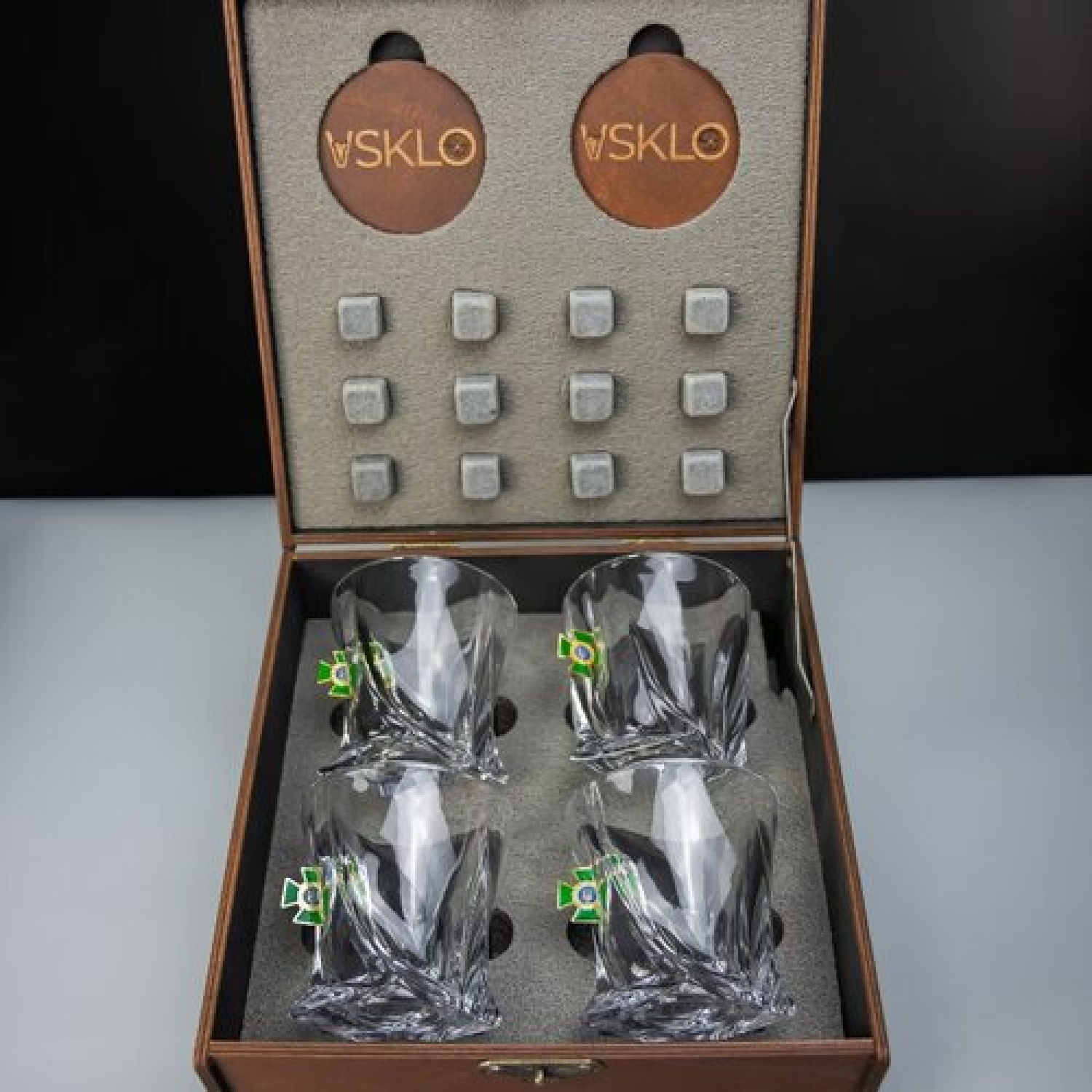 Набор LEO 4 - хрустальные стаканы (ГПСУ)