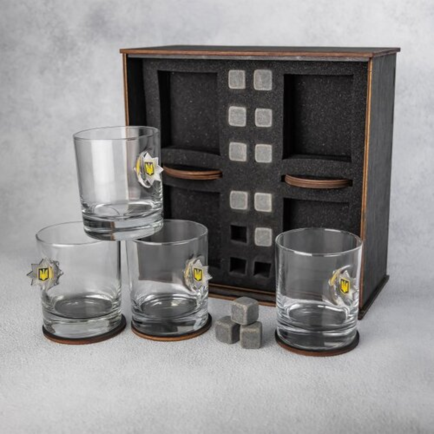 Набір на 4 склянки (Поліція)