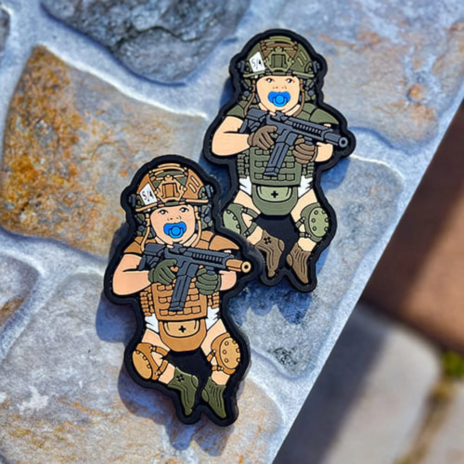 Патч ПВХ МАЛЮК койот