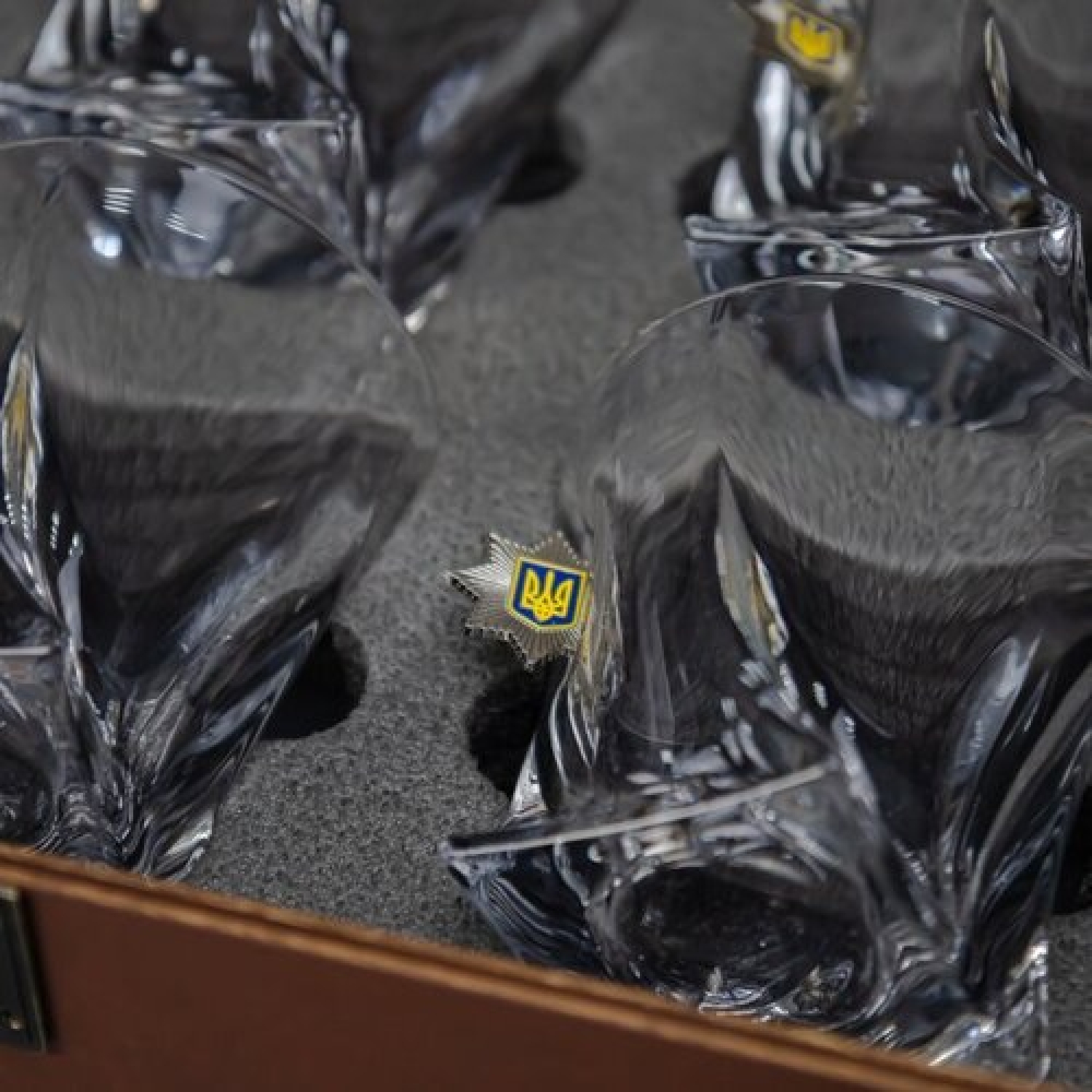 Набір LEO 4 - кришталеві склянки (Поліція)