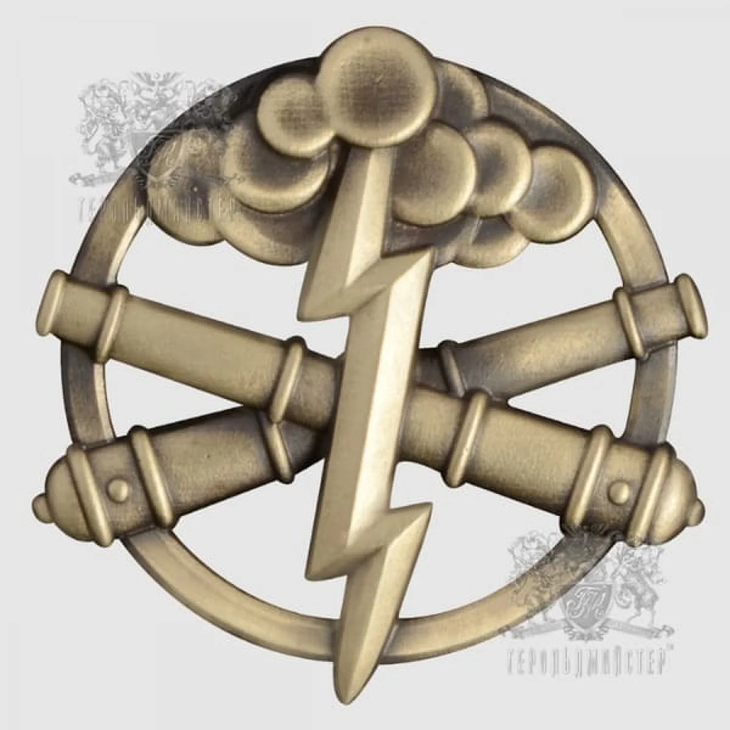 Беретний знак Ракетних військ та артилерії