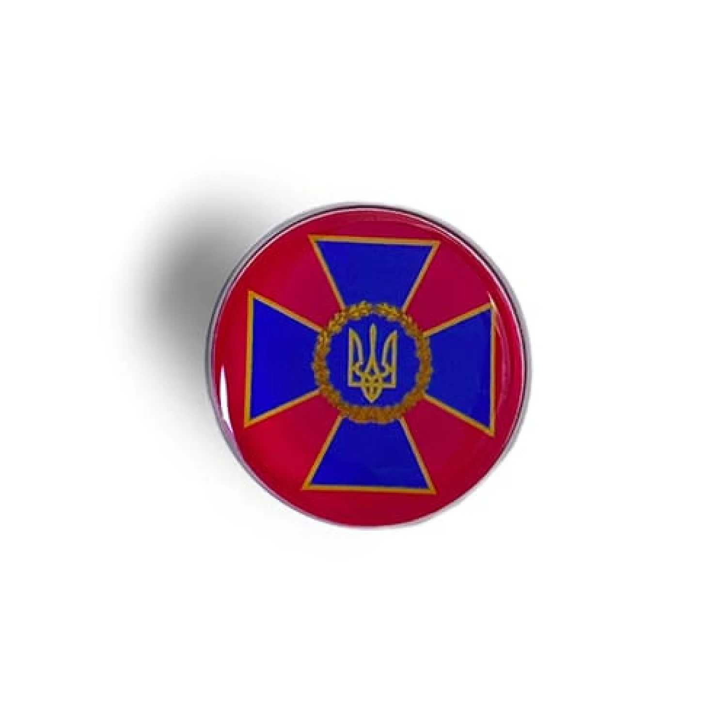 Значок Службы безопасности Украины (круг)