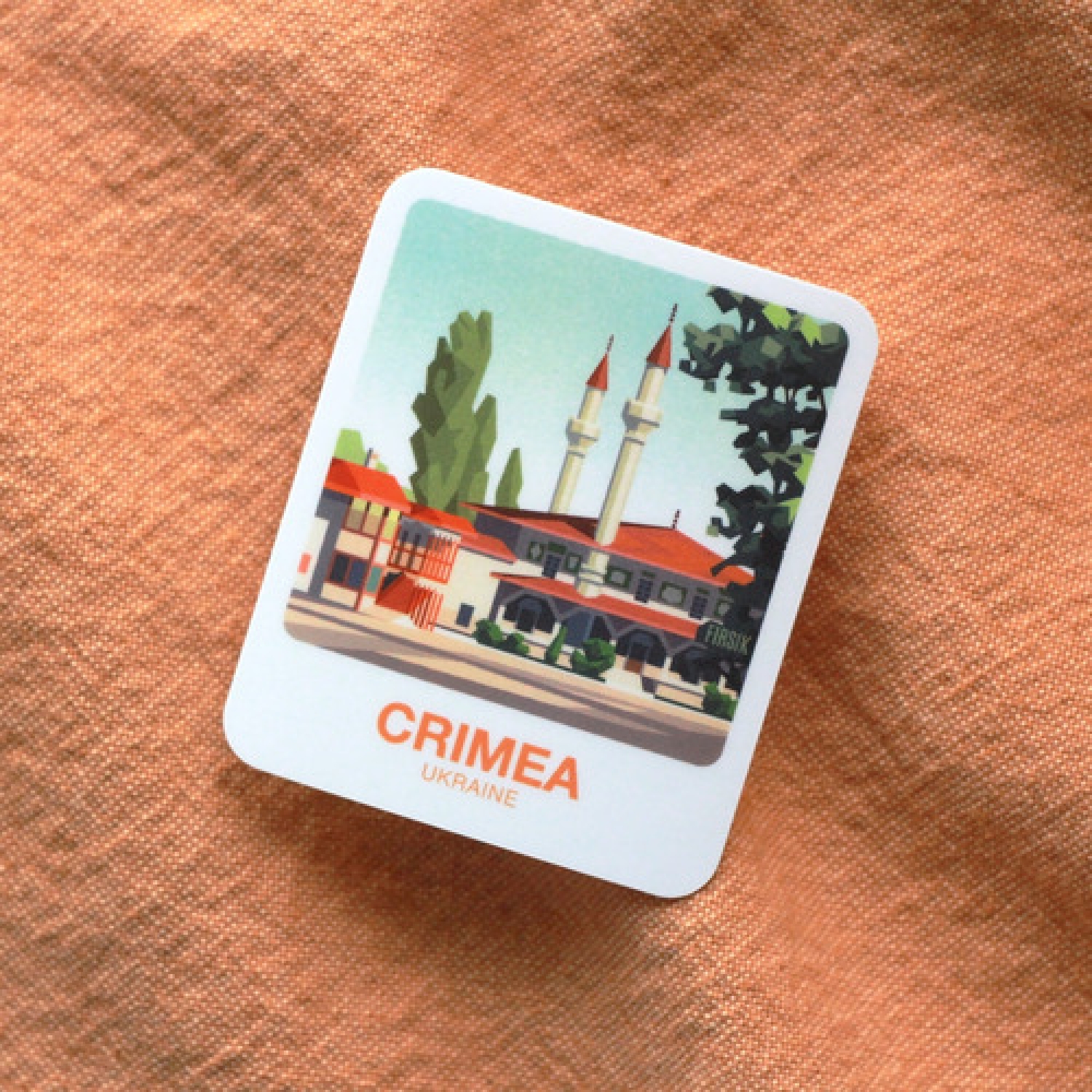 Стікер-палароїд "Крим. Бахчисарайський палац"