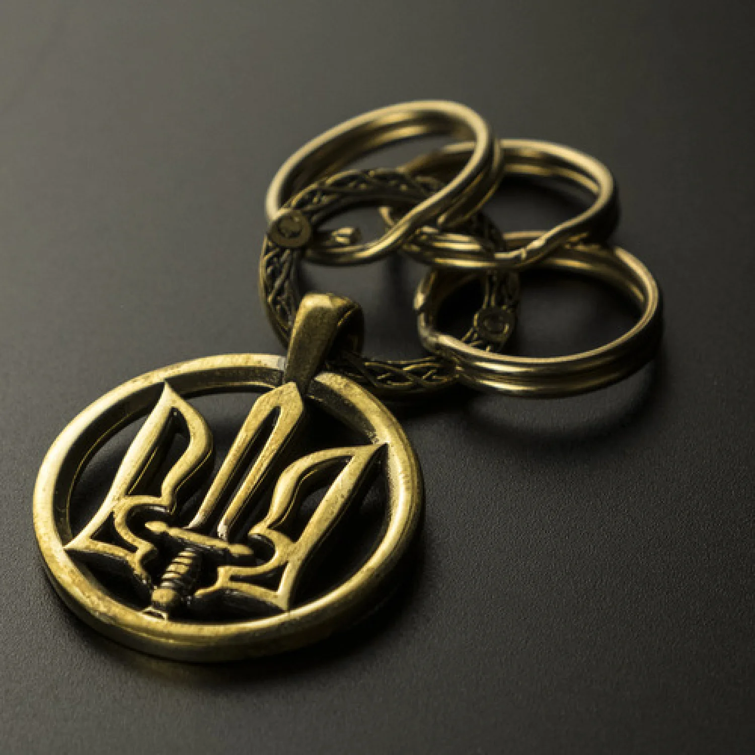 Брелок "Тризуб ОУН"