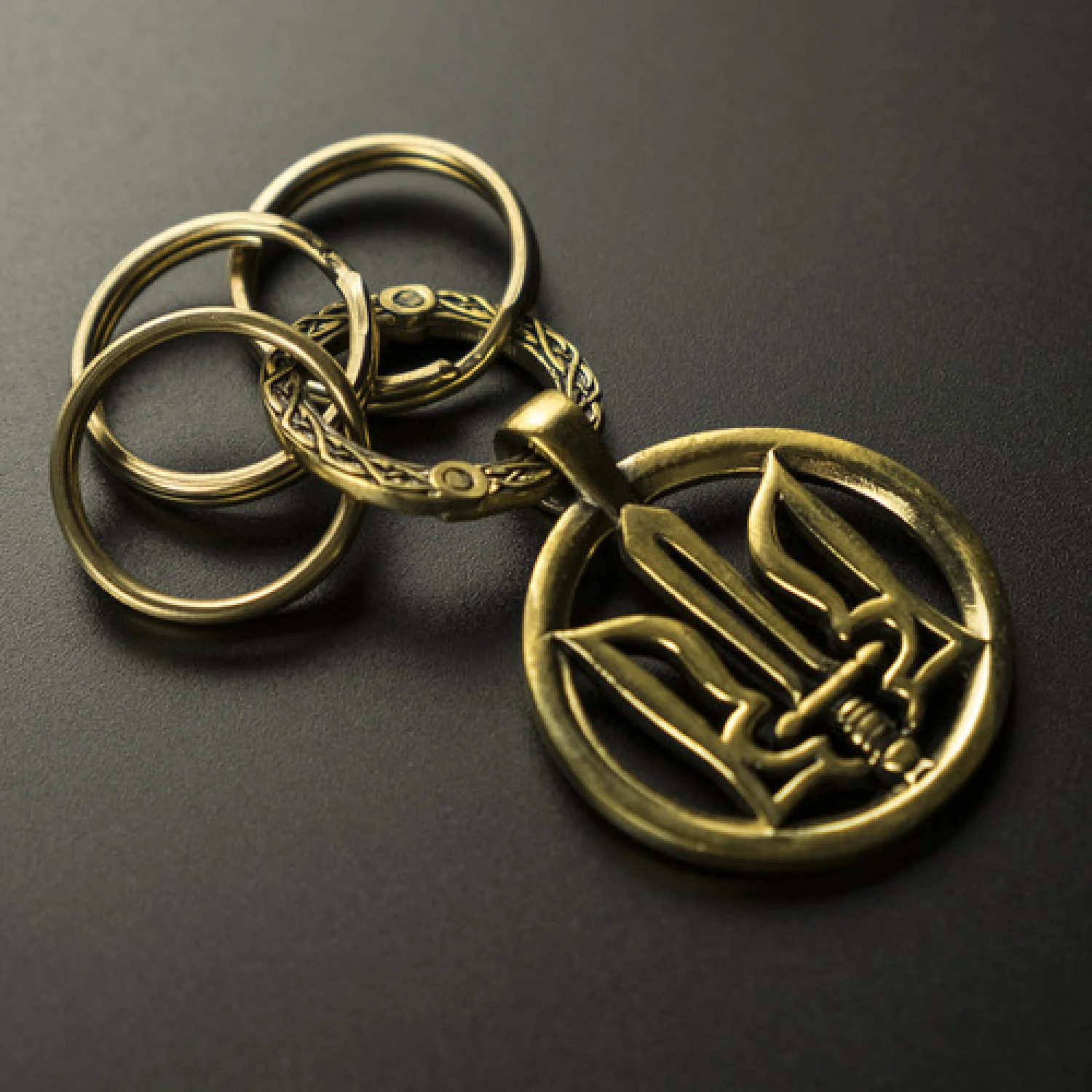 Брелок "Тризуб ОУН"