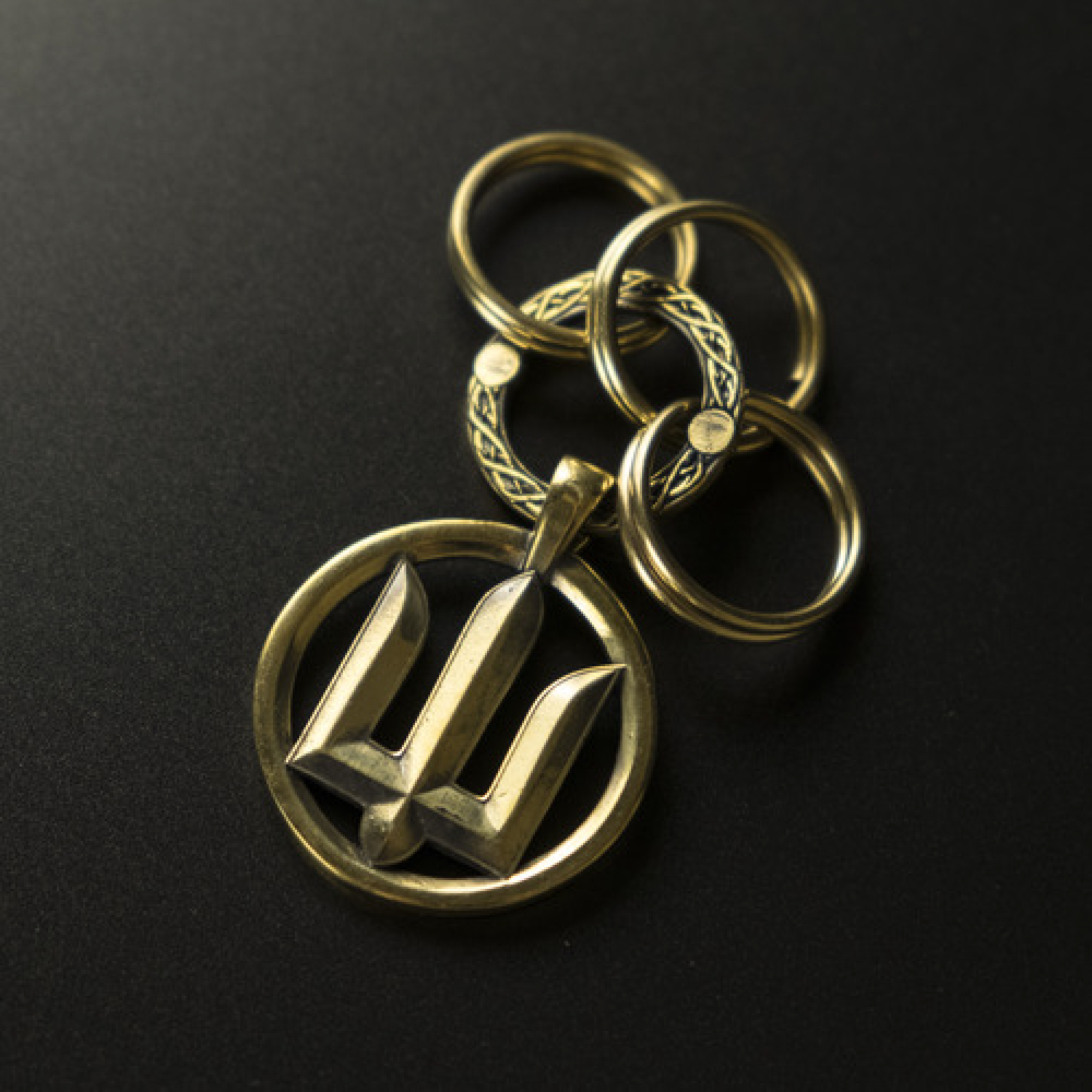 Брелок "Военный Трезубец"