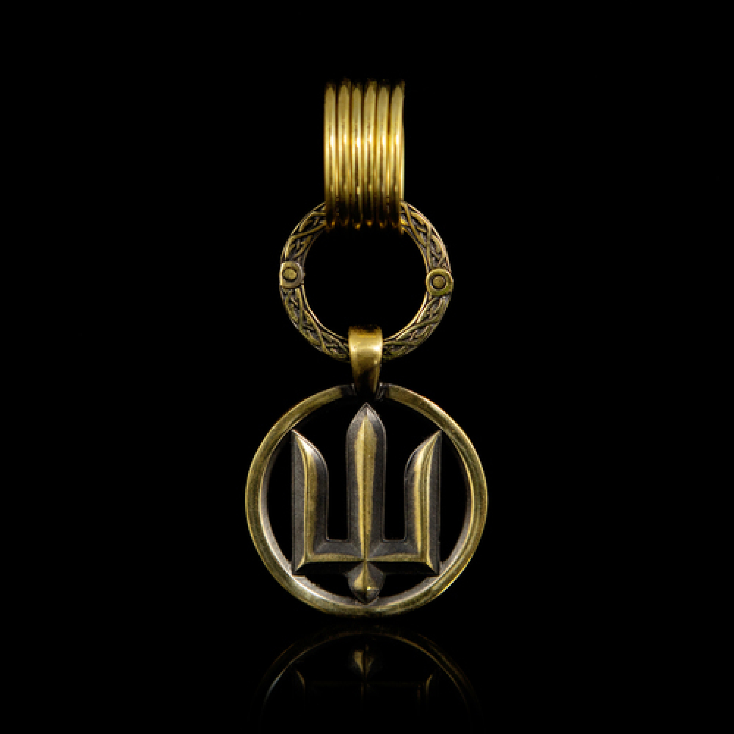 Брелок "Военный Трезубец"