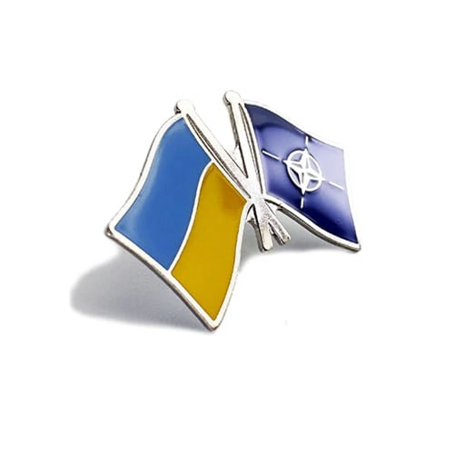 Значок Флаг Украина / НАТО