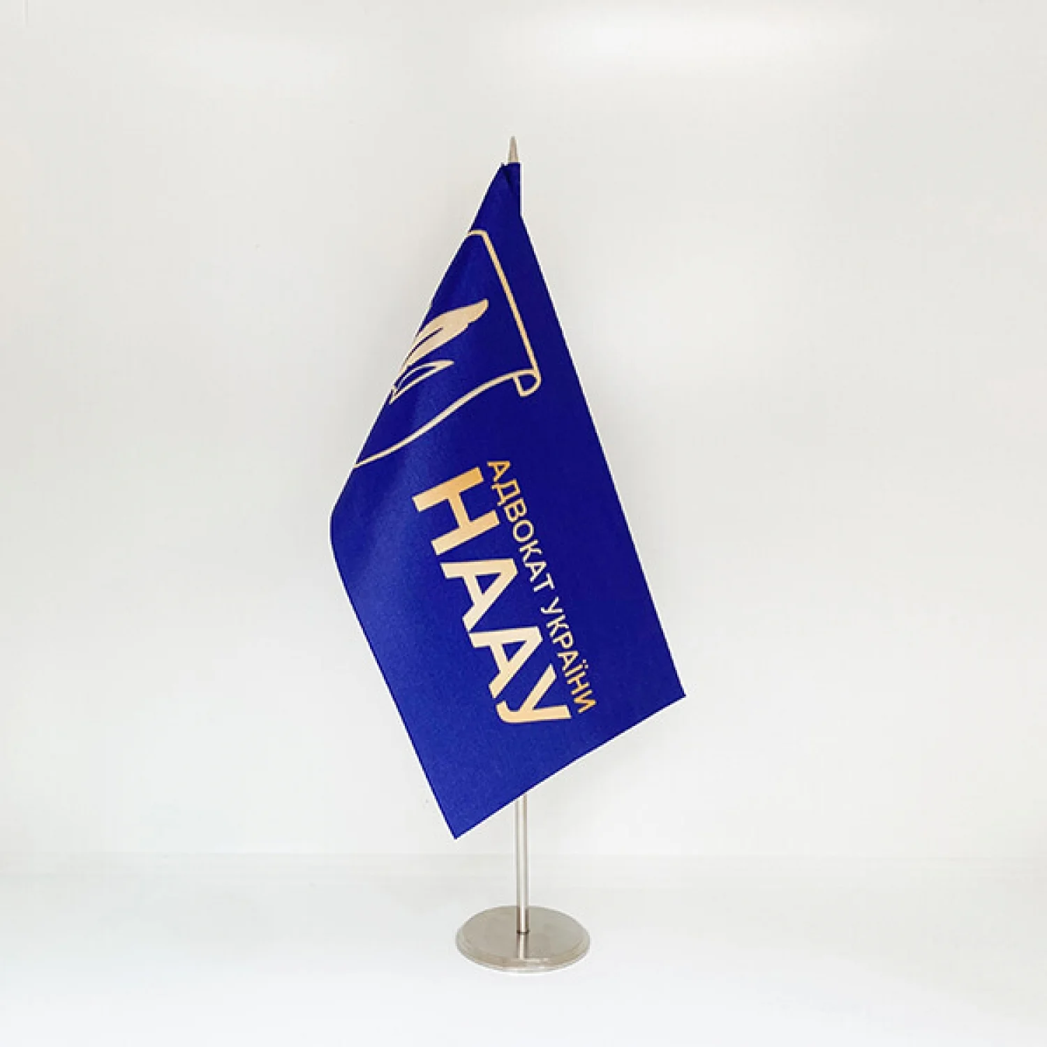 Прапорець Лого НААУ з тримачем