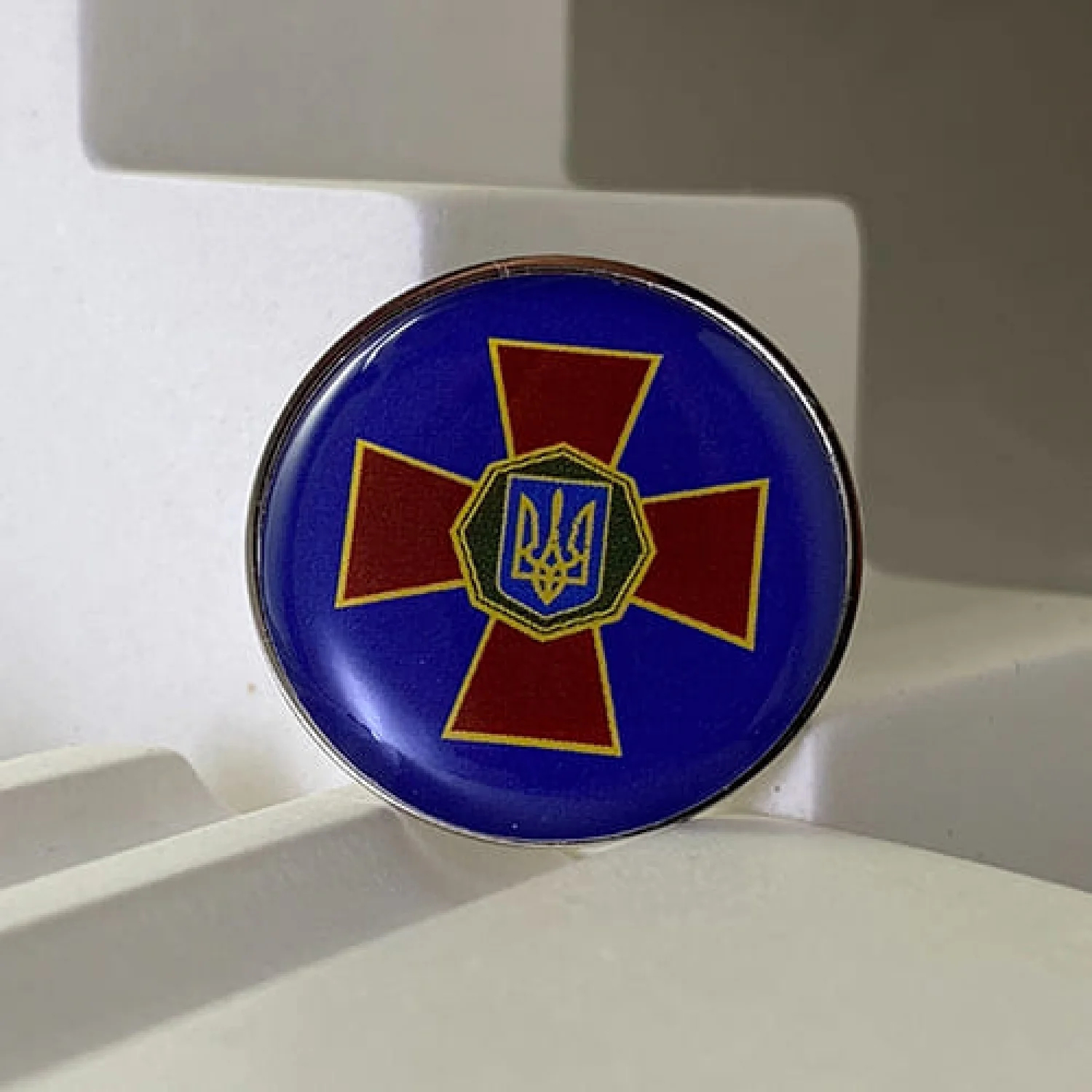 Значок Національної гвардії України (коло)