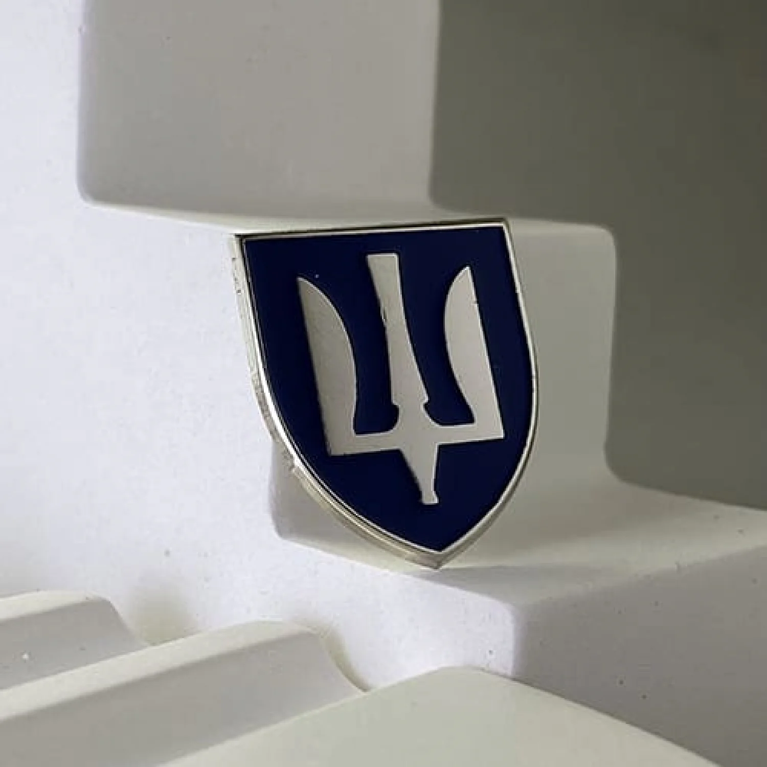 Значок ПС ЗСУ Грозове небо нікель