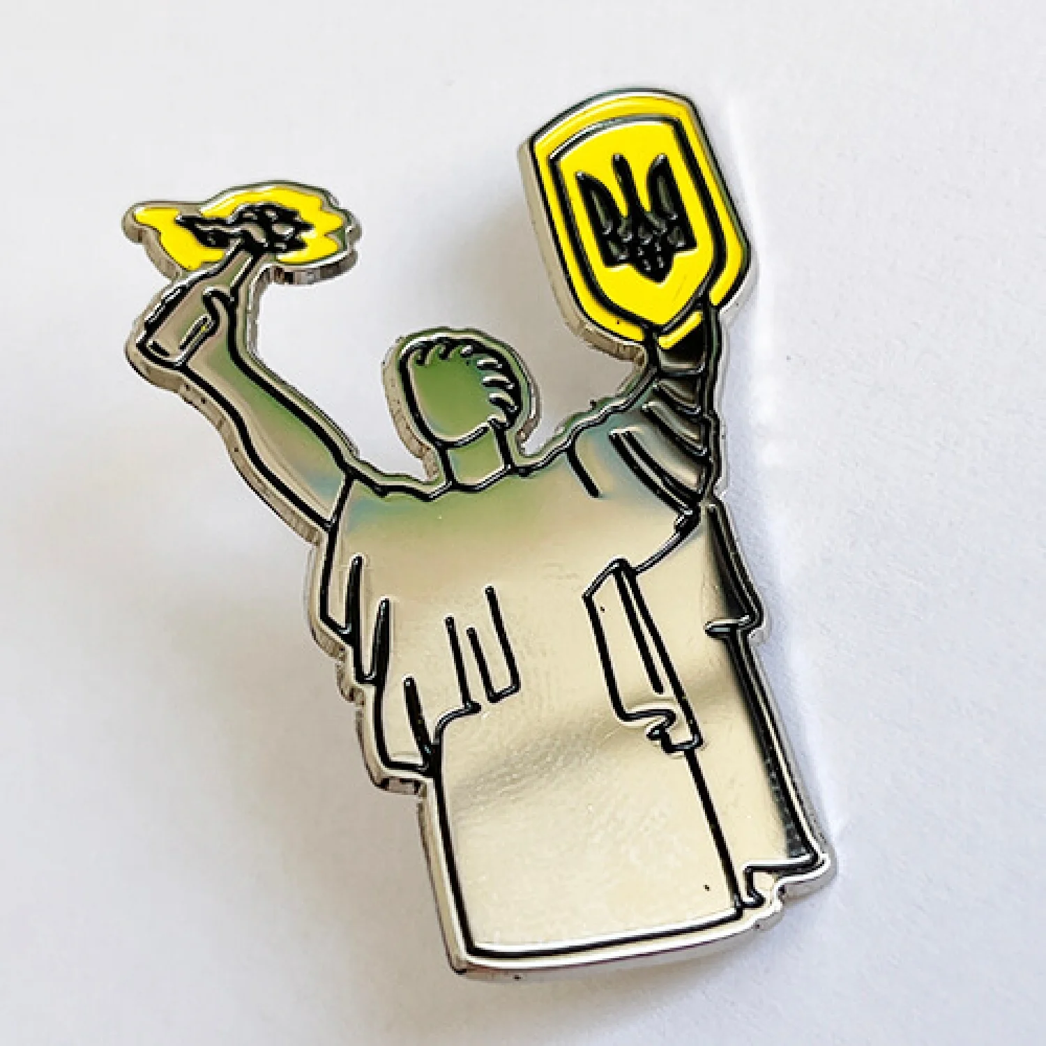 Значок Батьківщина Мати факел