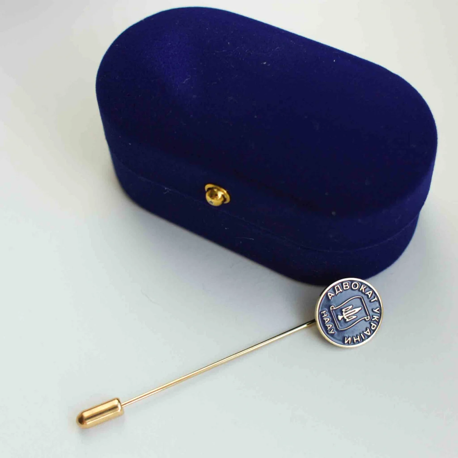 Значок Лого НААУ (15 мм, на голці)