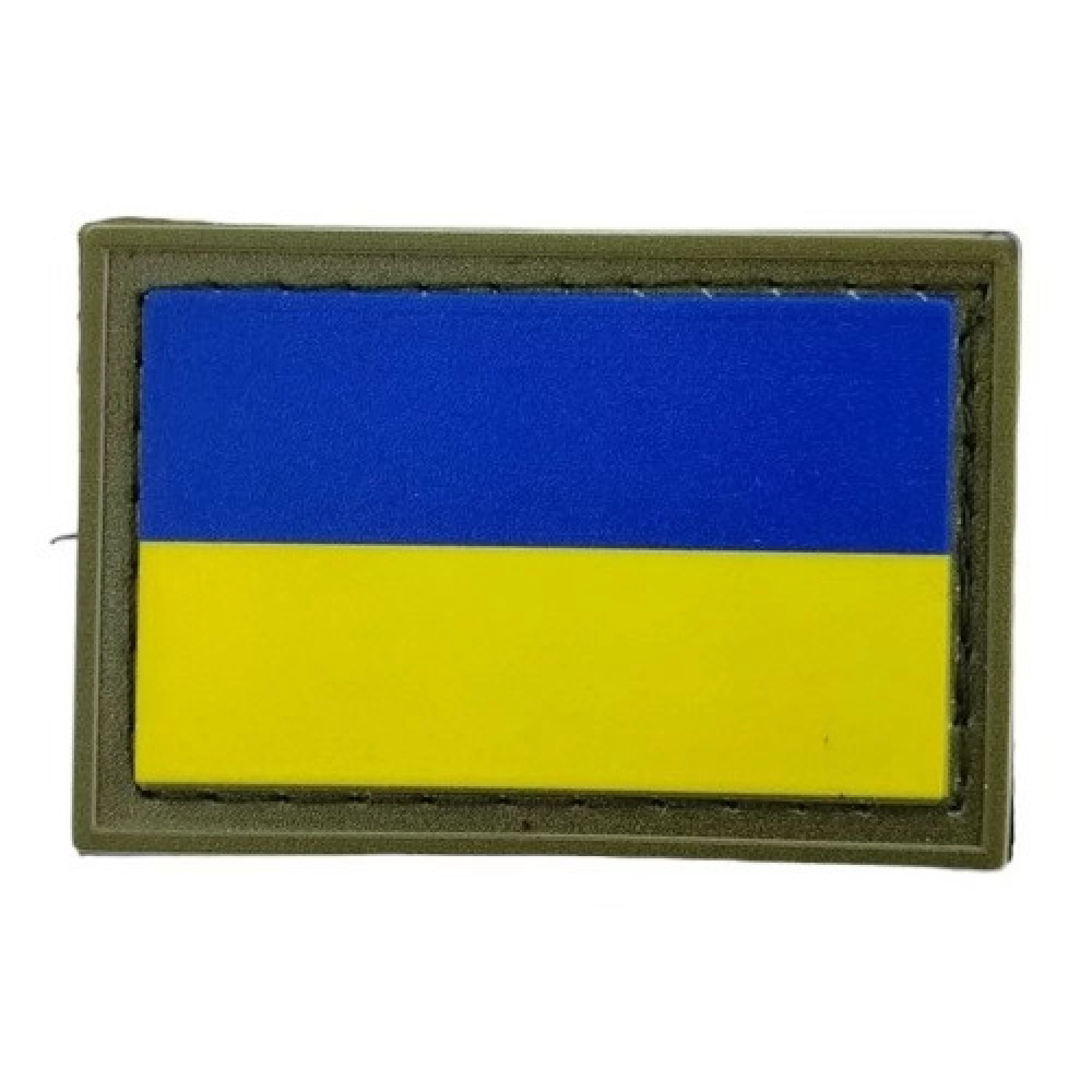 Нашивка флаг Украины олива 30*45 мм