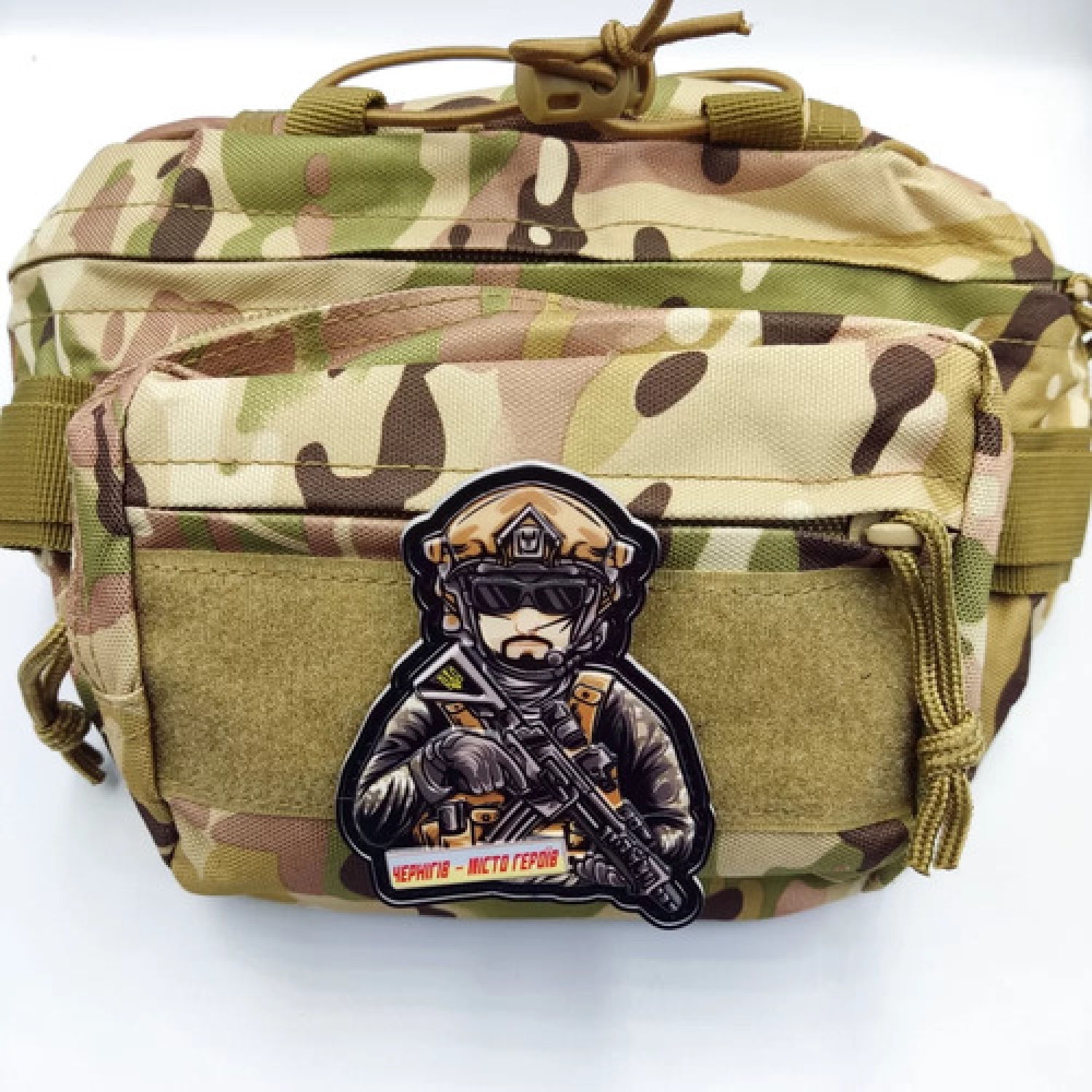 Шеврон ЗСУ об'ємна Чернігів - місто героїв захисник ЗСУ