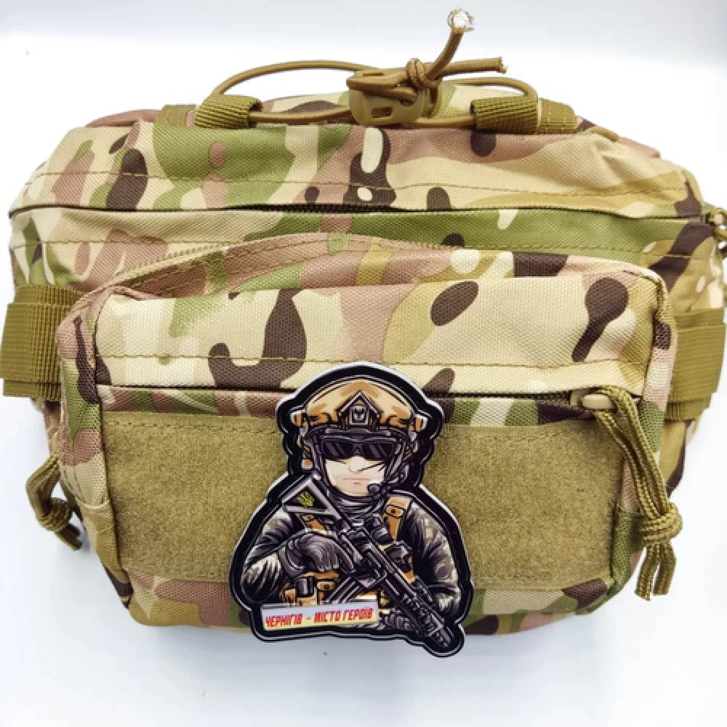 Шеврон воин ВСУ объемная Чернигов - город героев