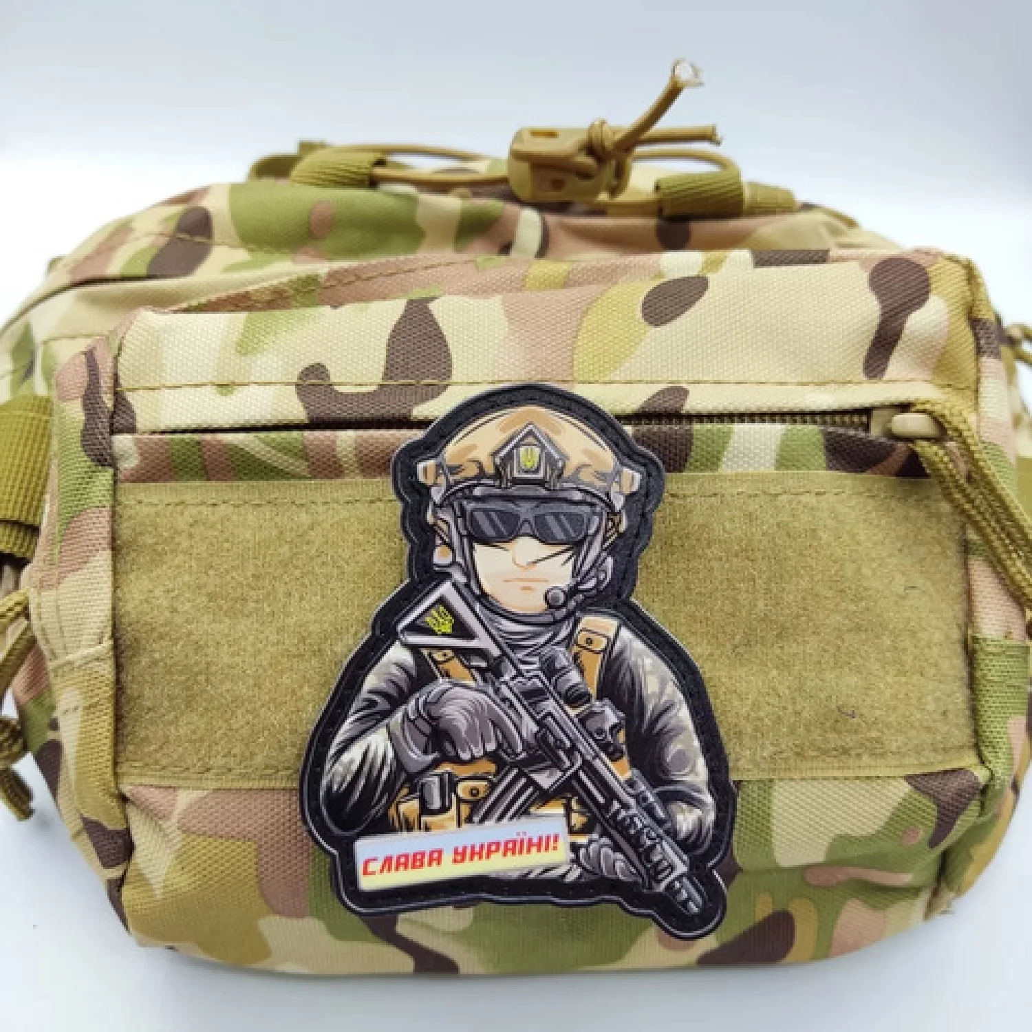 Шеврон ЗСУ об'ємна Слава Україні солдат