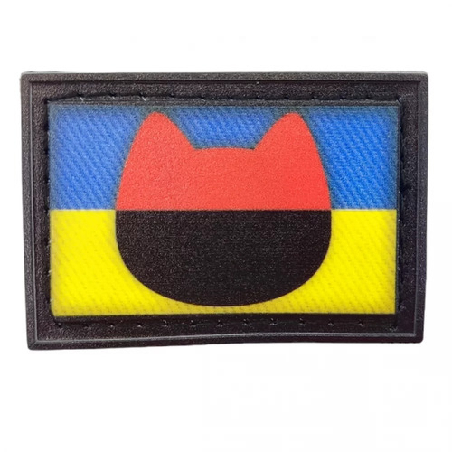 Нашивка флаг Украина/УПА котик