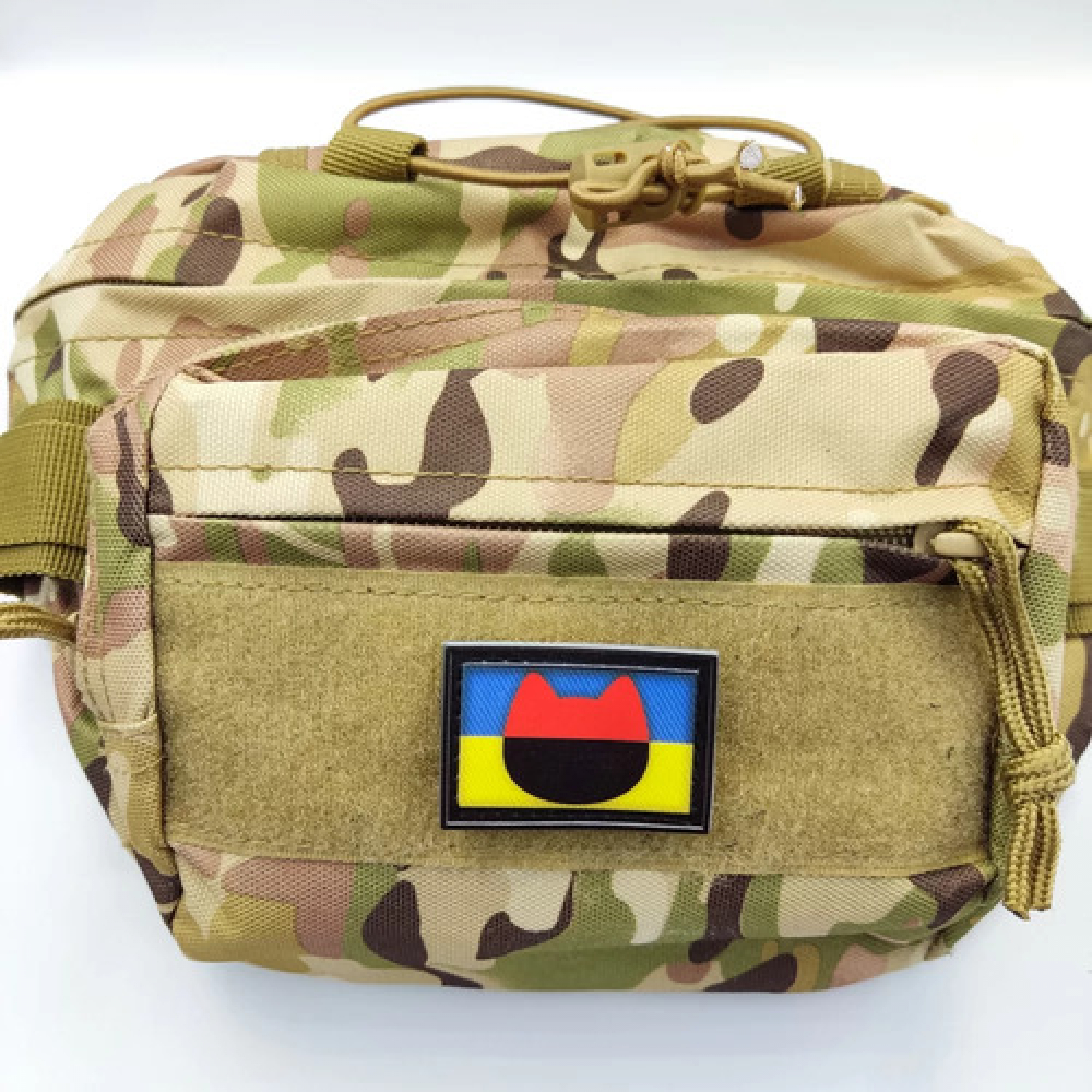 Нашивка флаг Украина/УПА котик