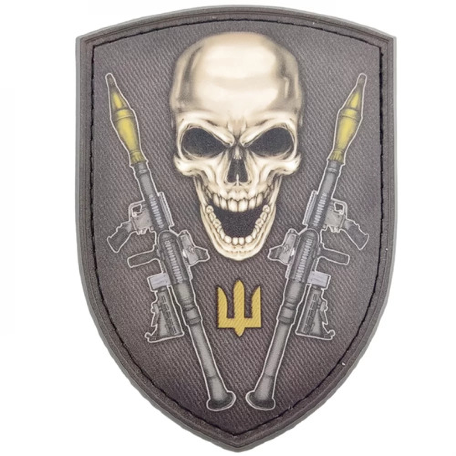 Шеврон Череп РПГ