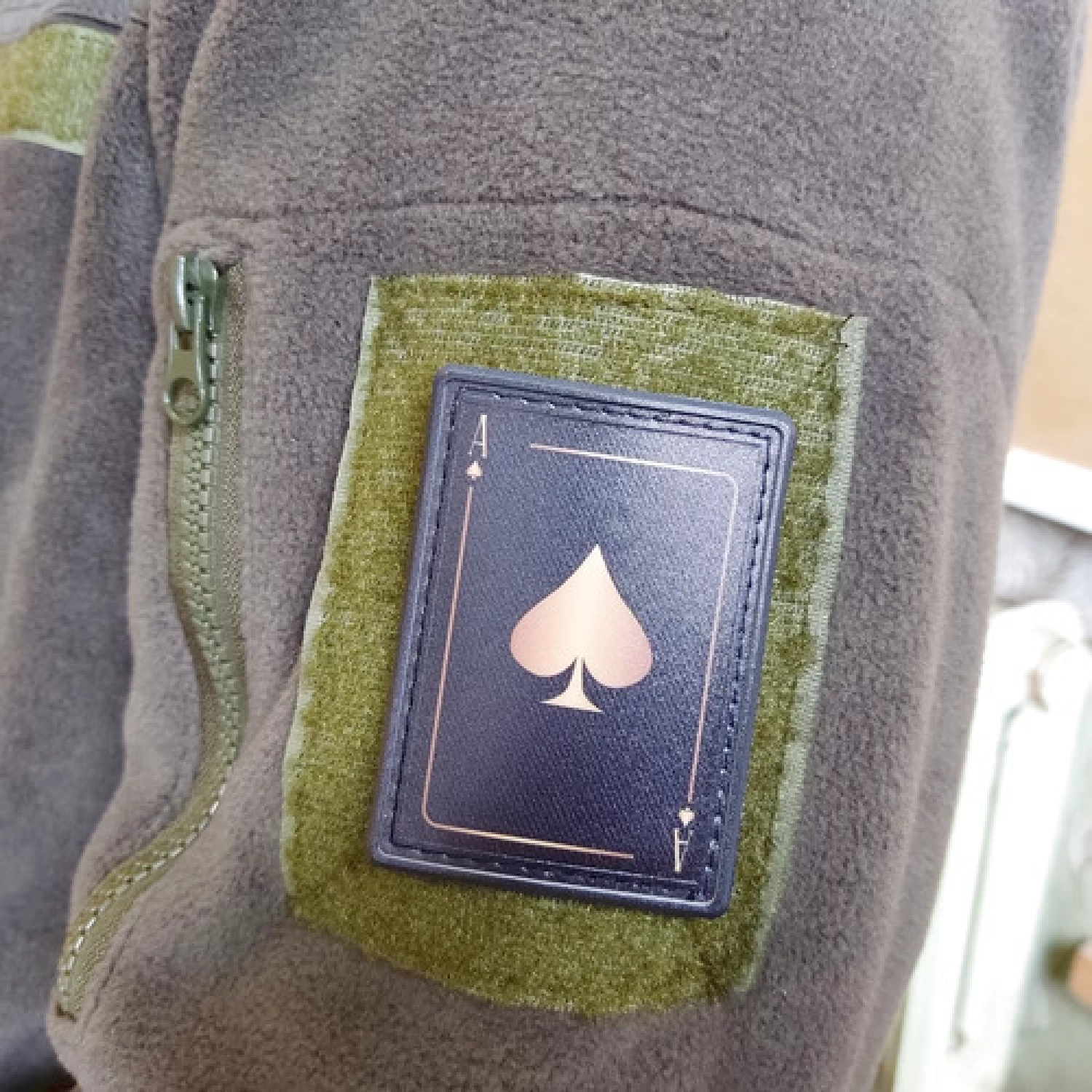 Шеврон Пиковый туз