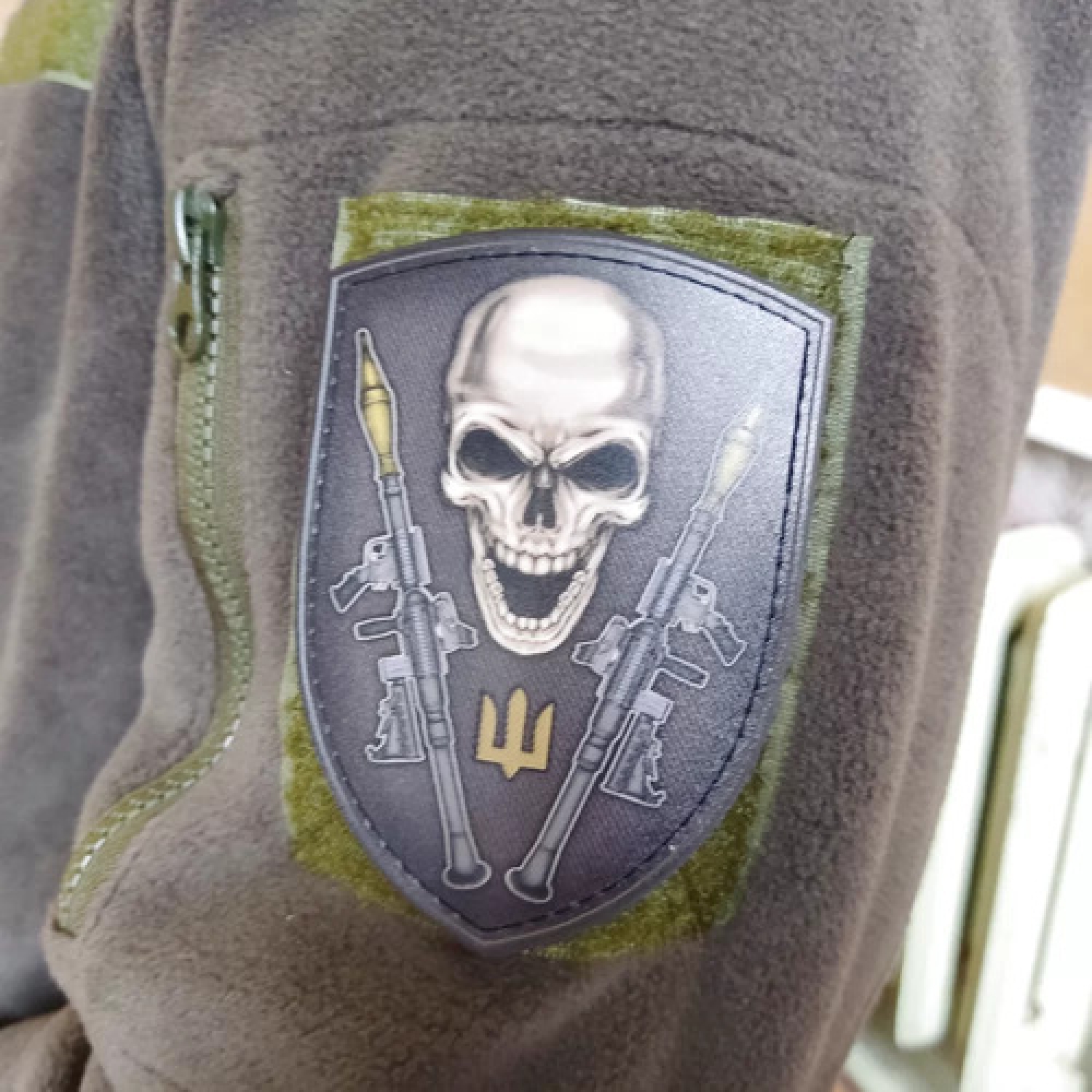 Шеврон Череп РПГ