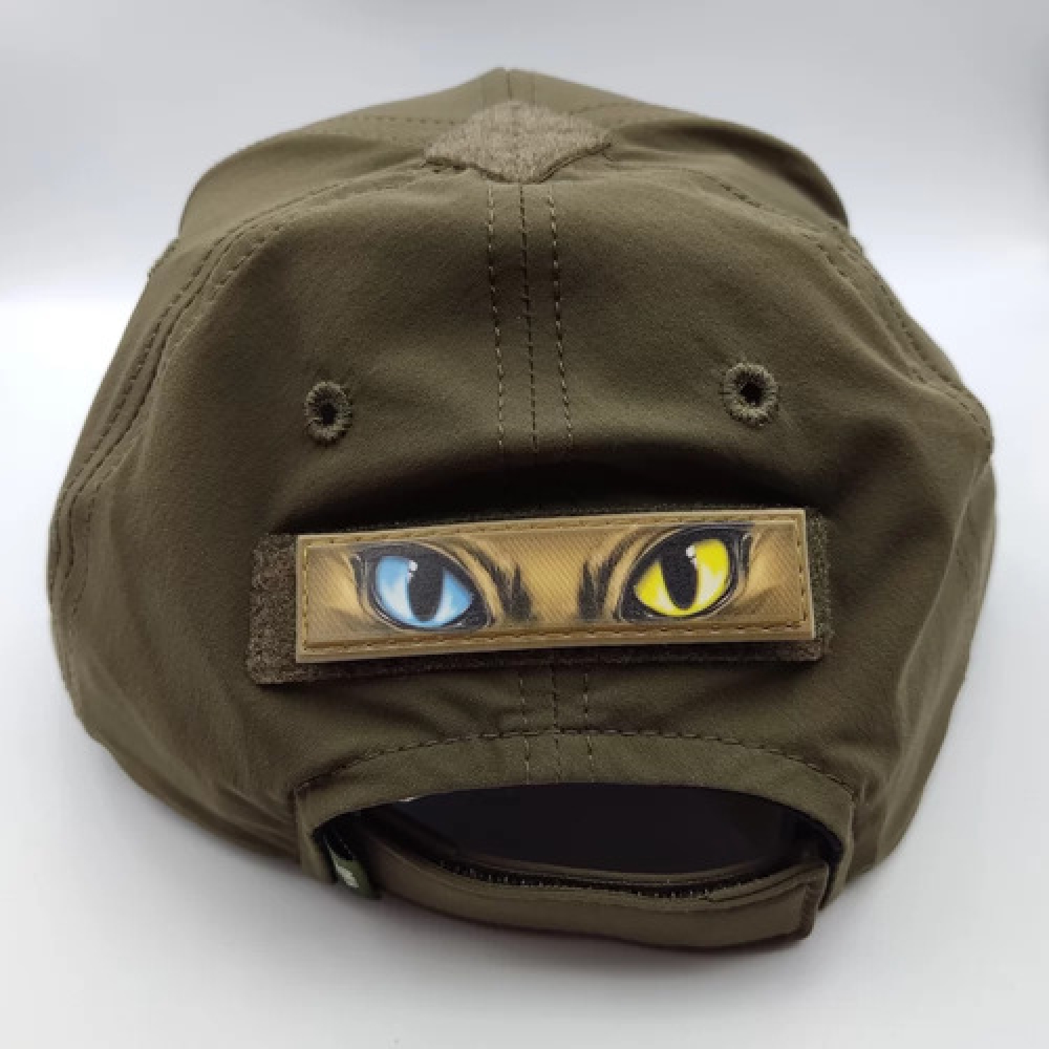 Шеврон Кошачьи глаза 2*8 см №13