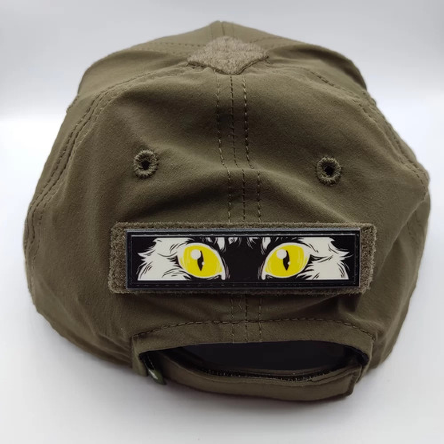 Шеврон Кошачьи глаза 2*8 см №12