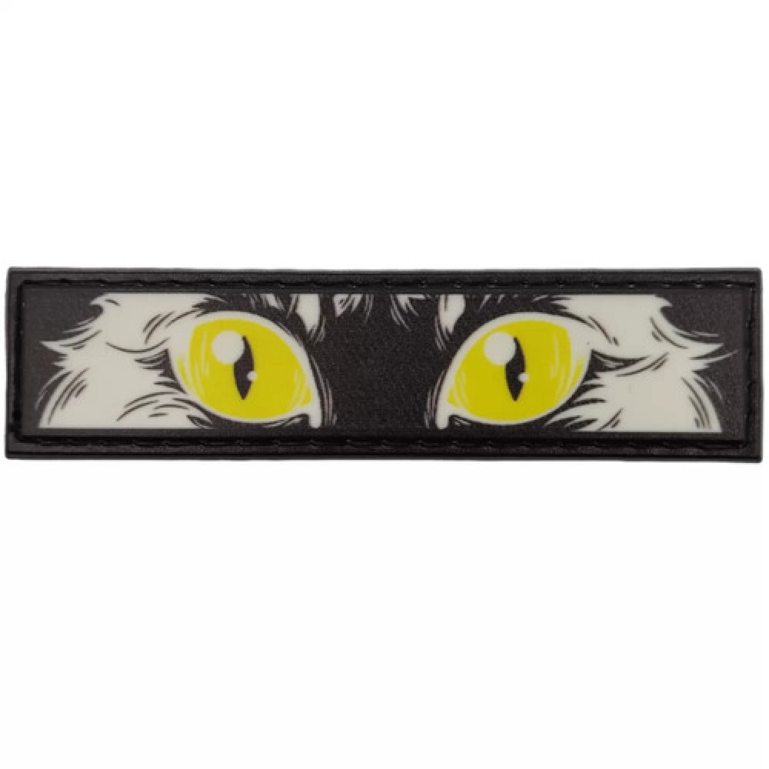 Шеврон Кошачьи глаза 2*8 см №12